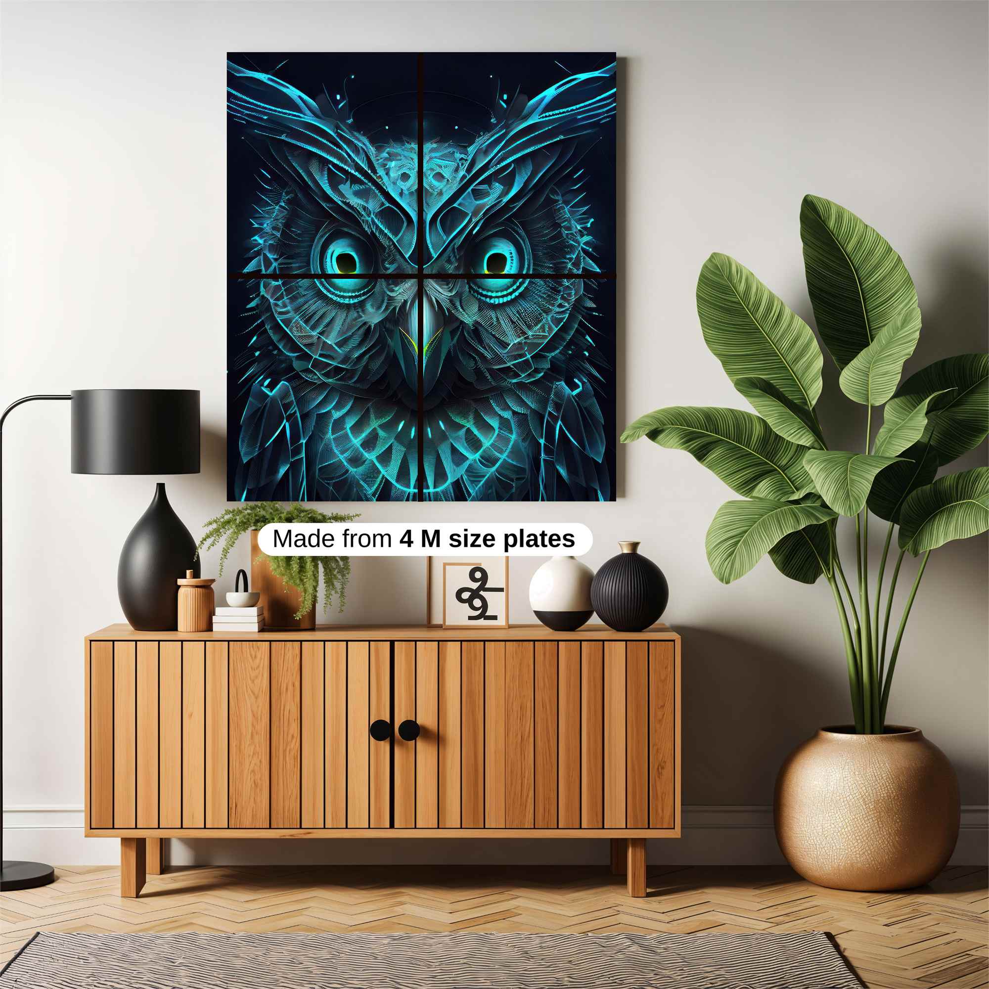 Owl Enigma Safe Wall Magnetic / M