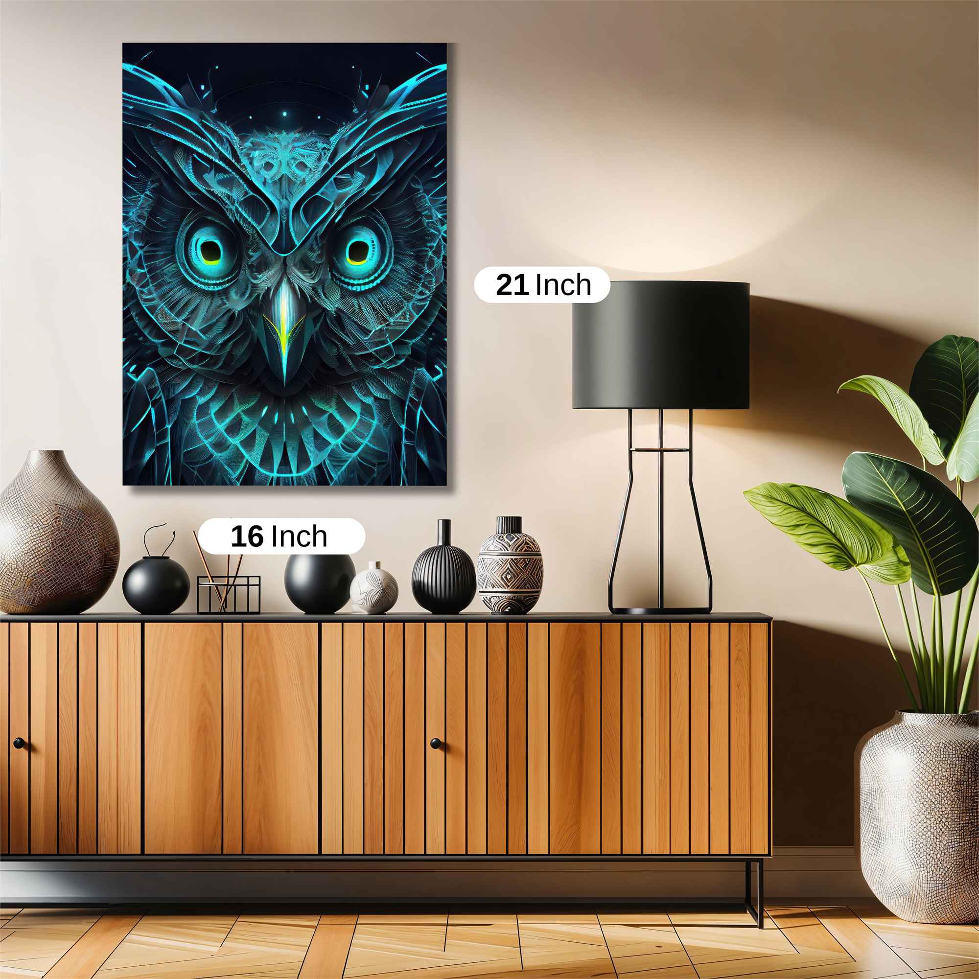 Owl Enigma Safe Wall Magnetic / M