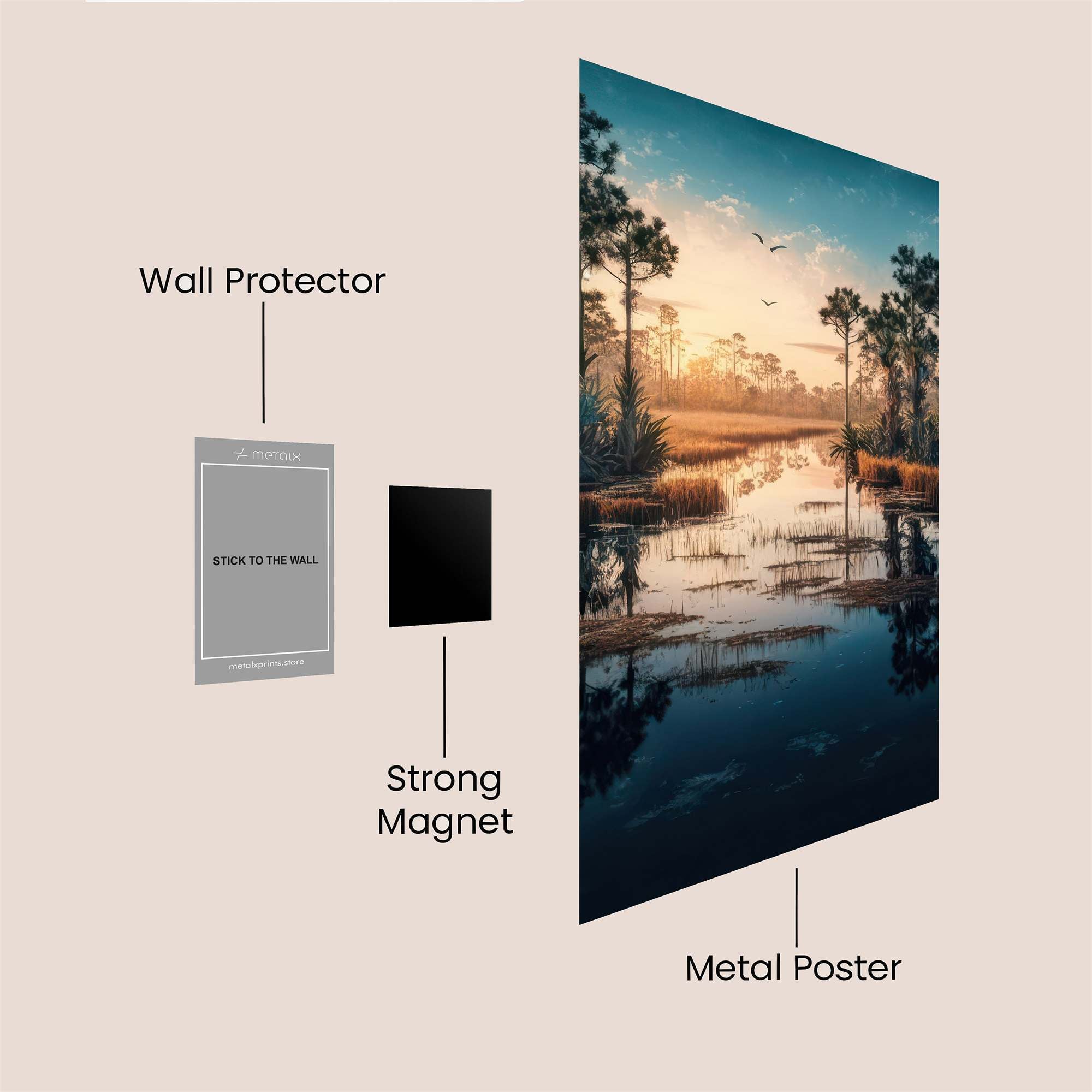 Eye Enigma Safe Wall Magnetic / M