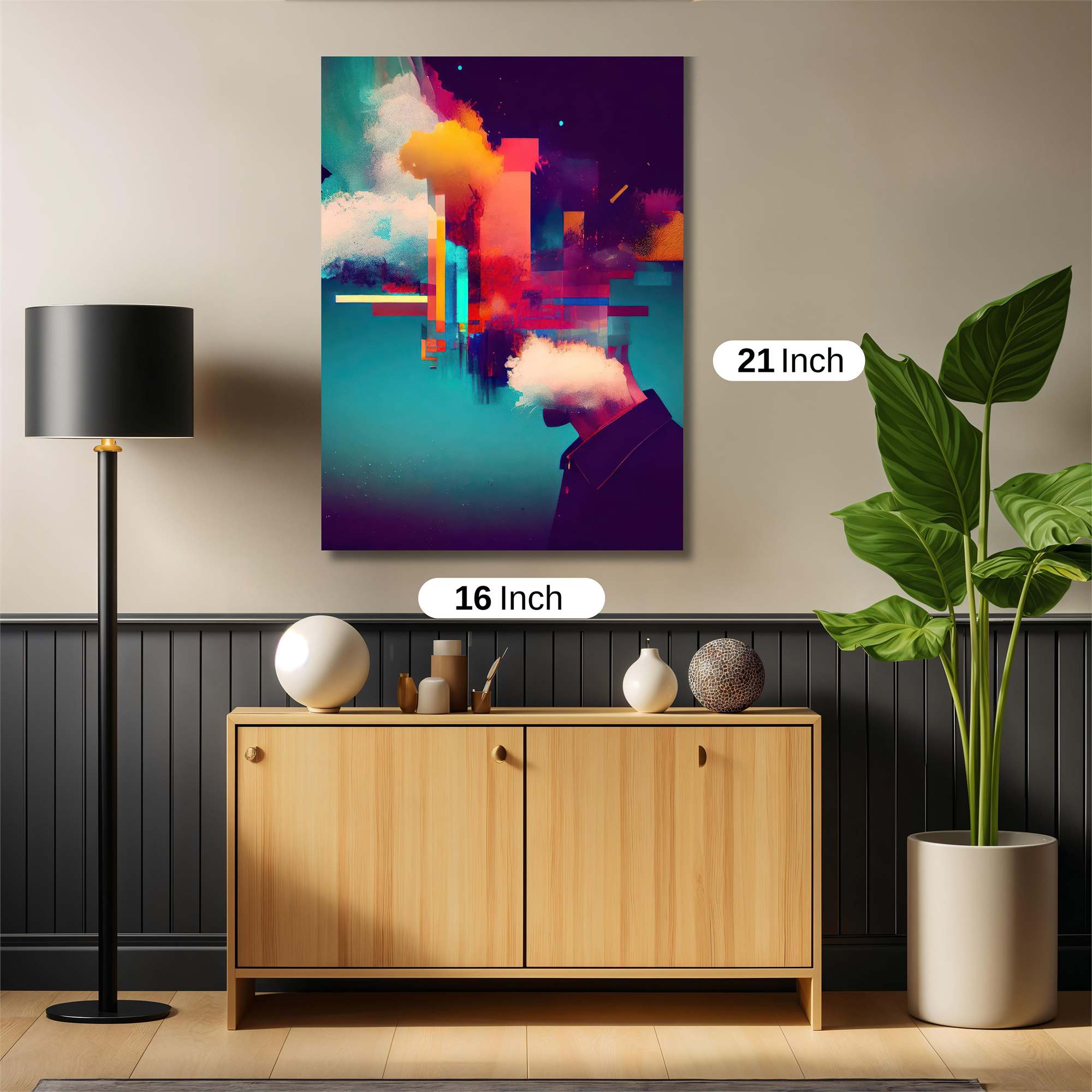 Mind Ablaze Safe Wall Magnetic / M