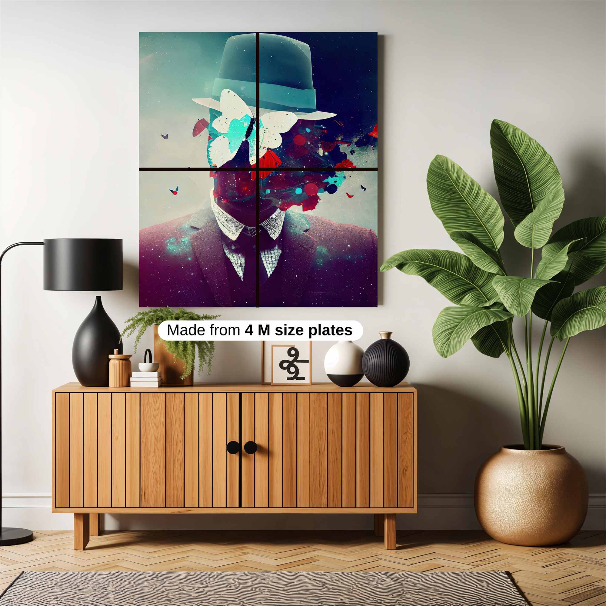 Butterfly Elegance Safe Wall Magnetic / M