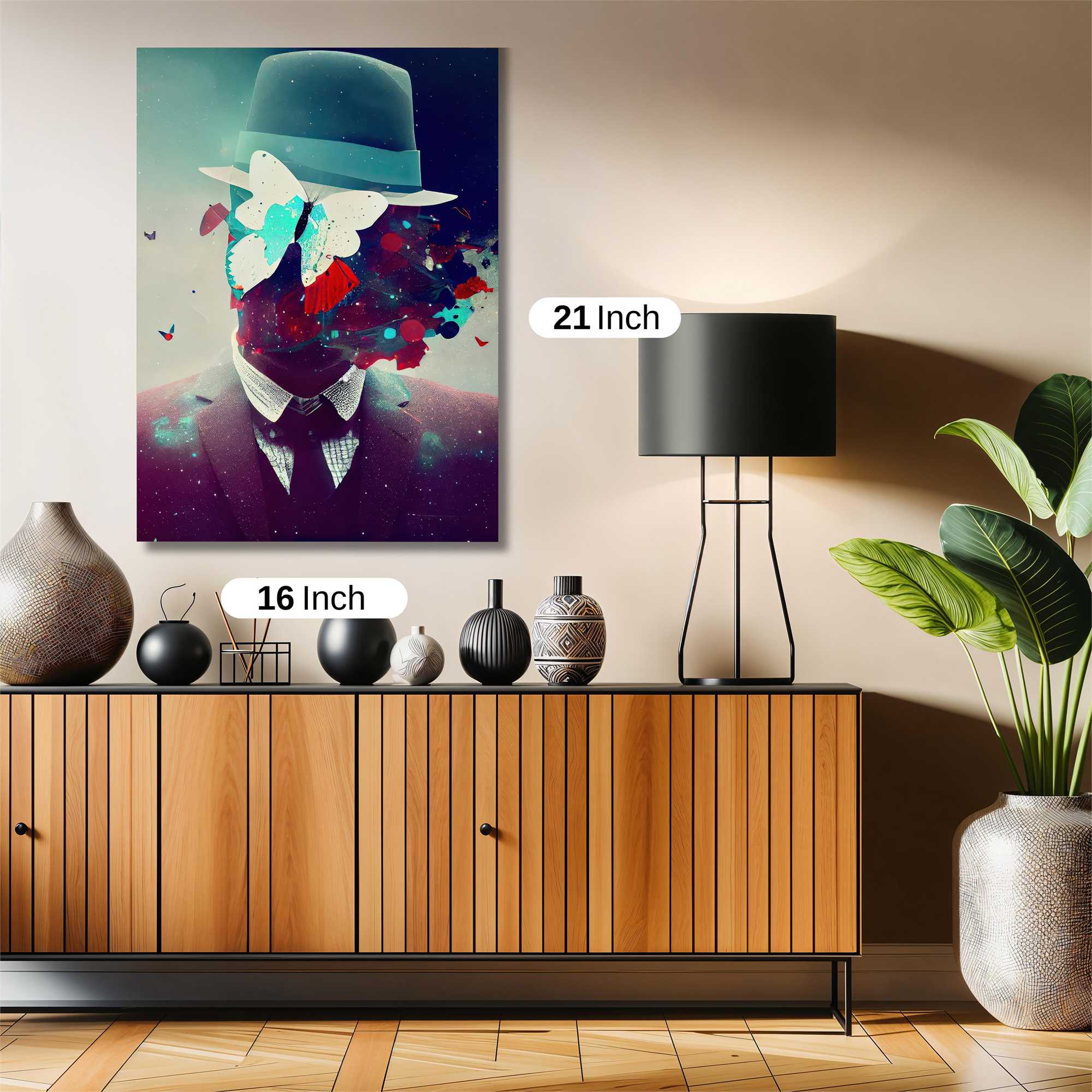 Butterfly Elegance Safe Wall Magnetic / M