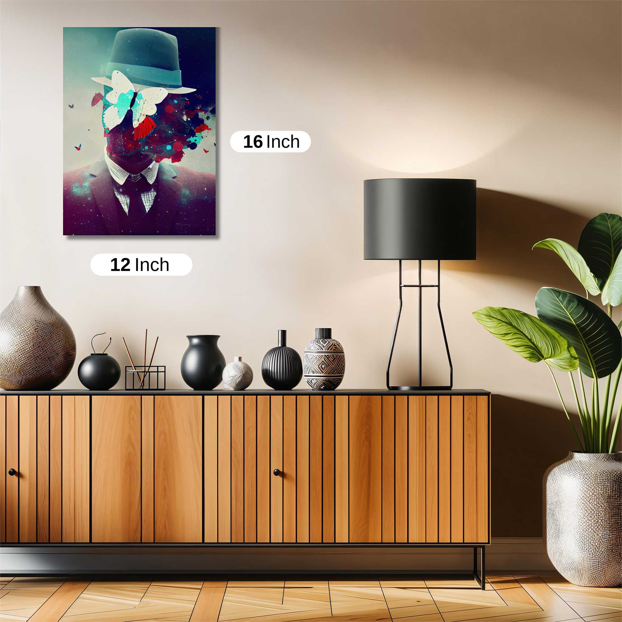 Butterfly Elegance Safe Wall Magnetic / M