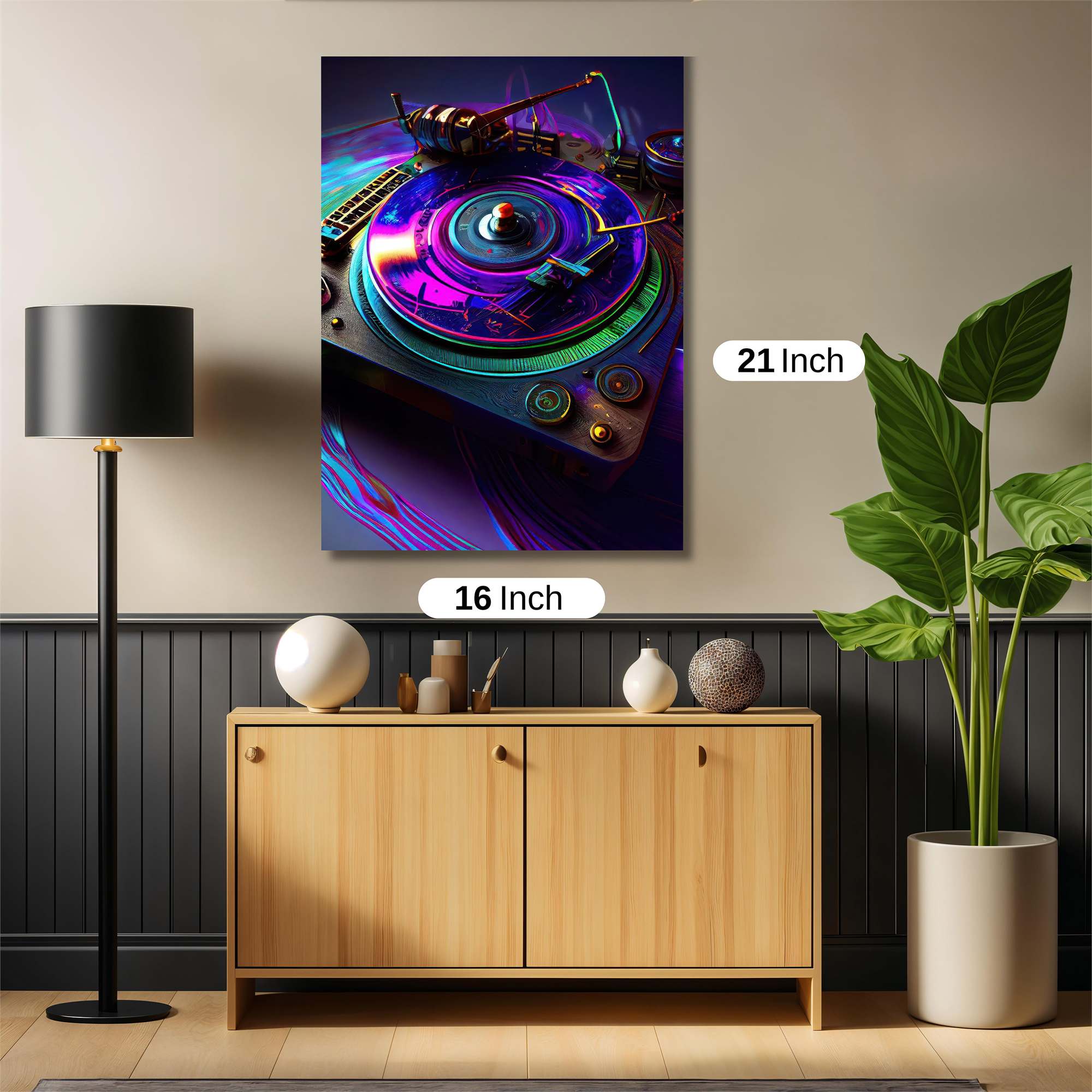 Turntable Trance Safe Wall Magnetic / M