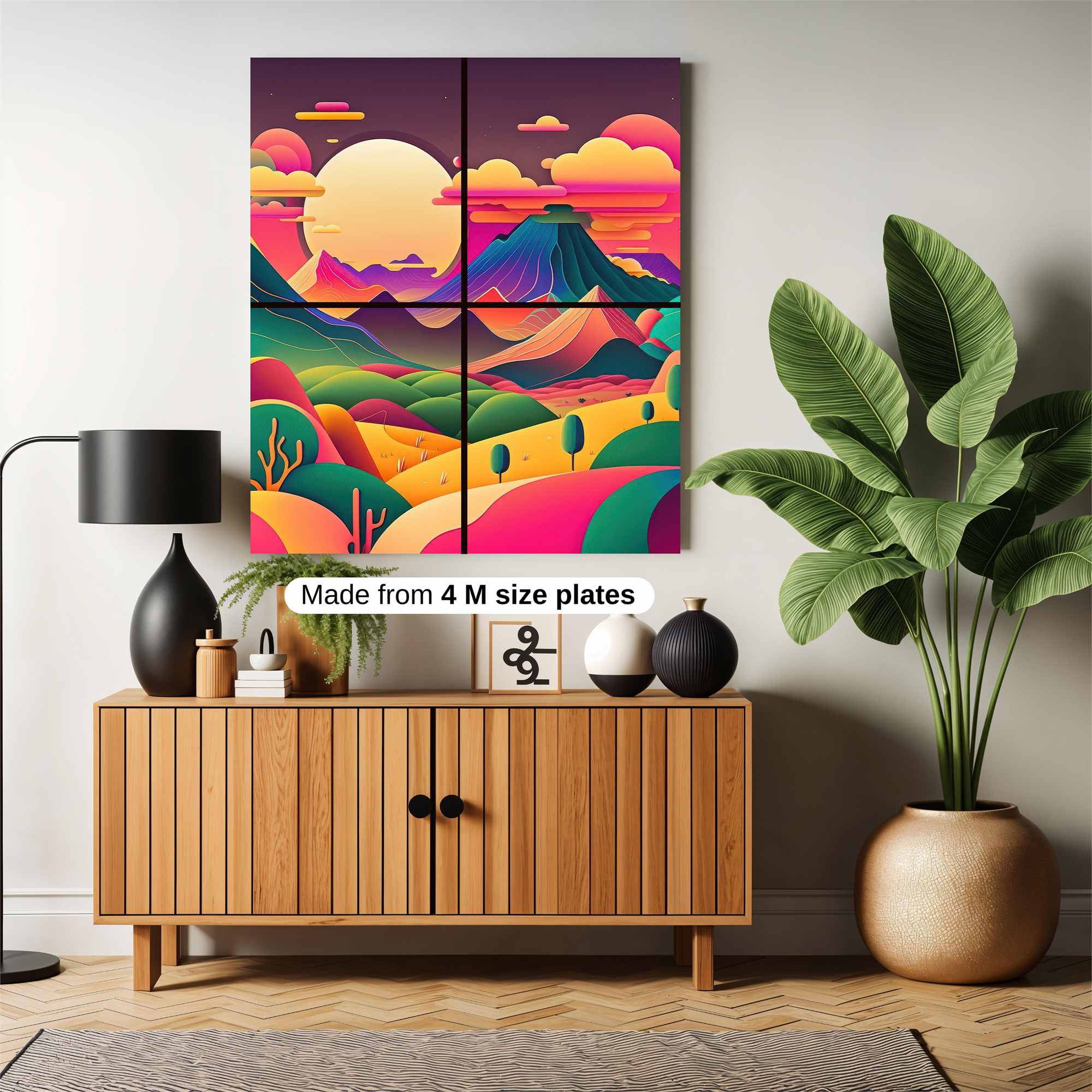 Moonlit Serenity Safe Wall Magnetic / M