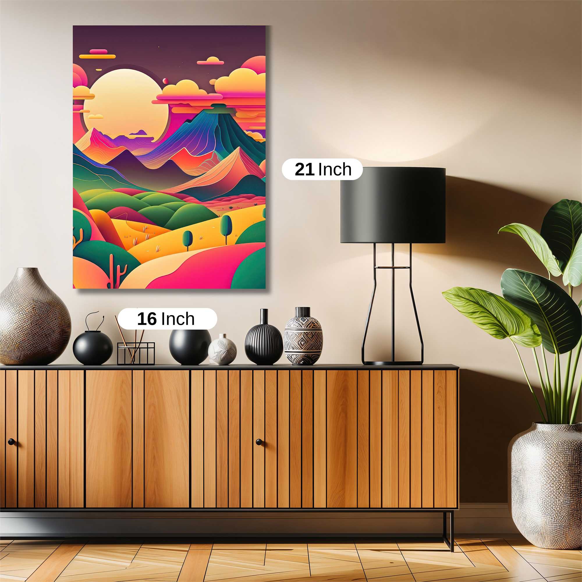 Moonlit Serenity Safe Wall Magnetic / M