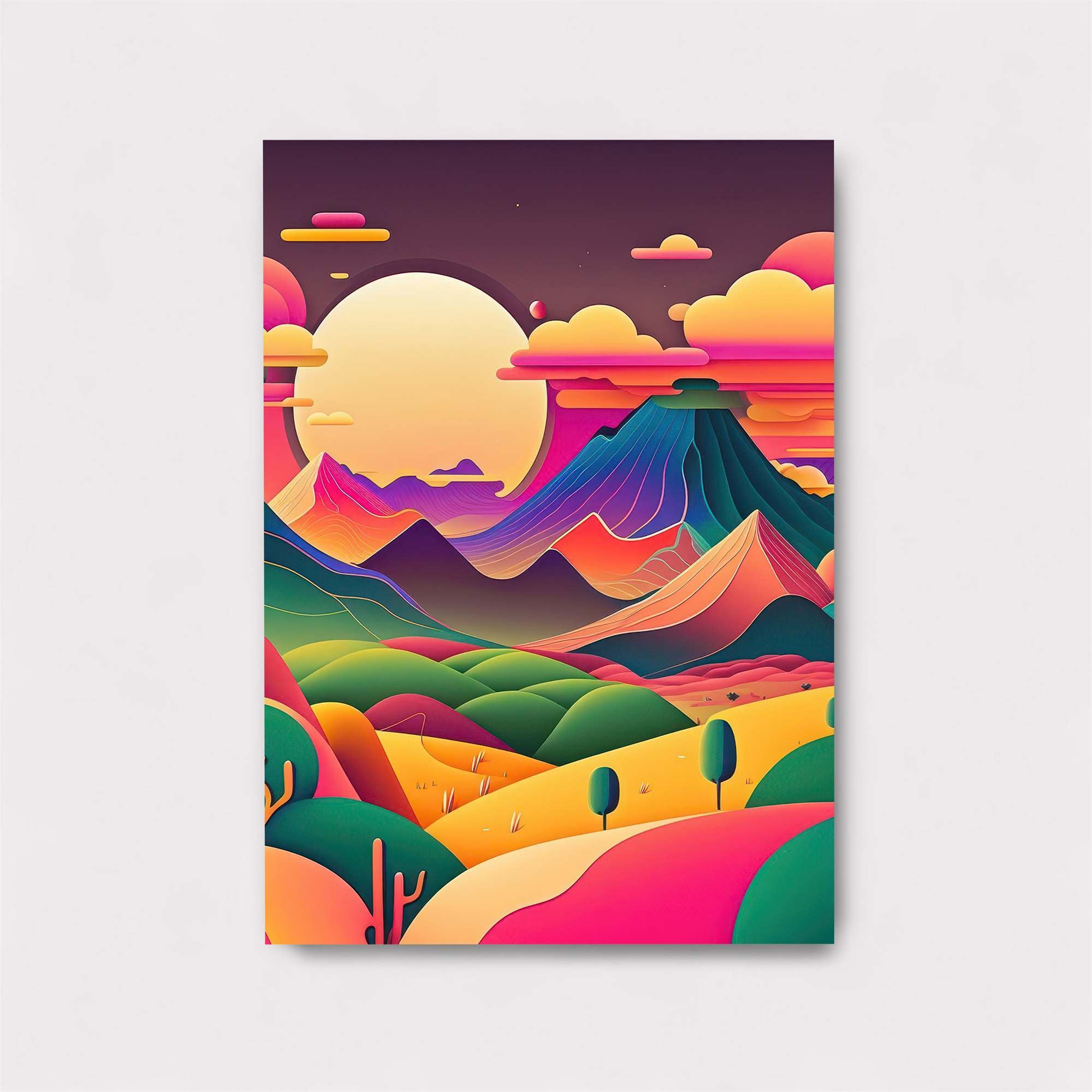 Moonlit Serenity Safe Wall Magnetic / M