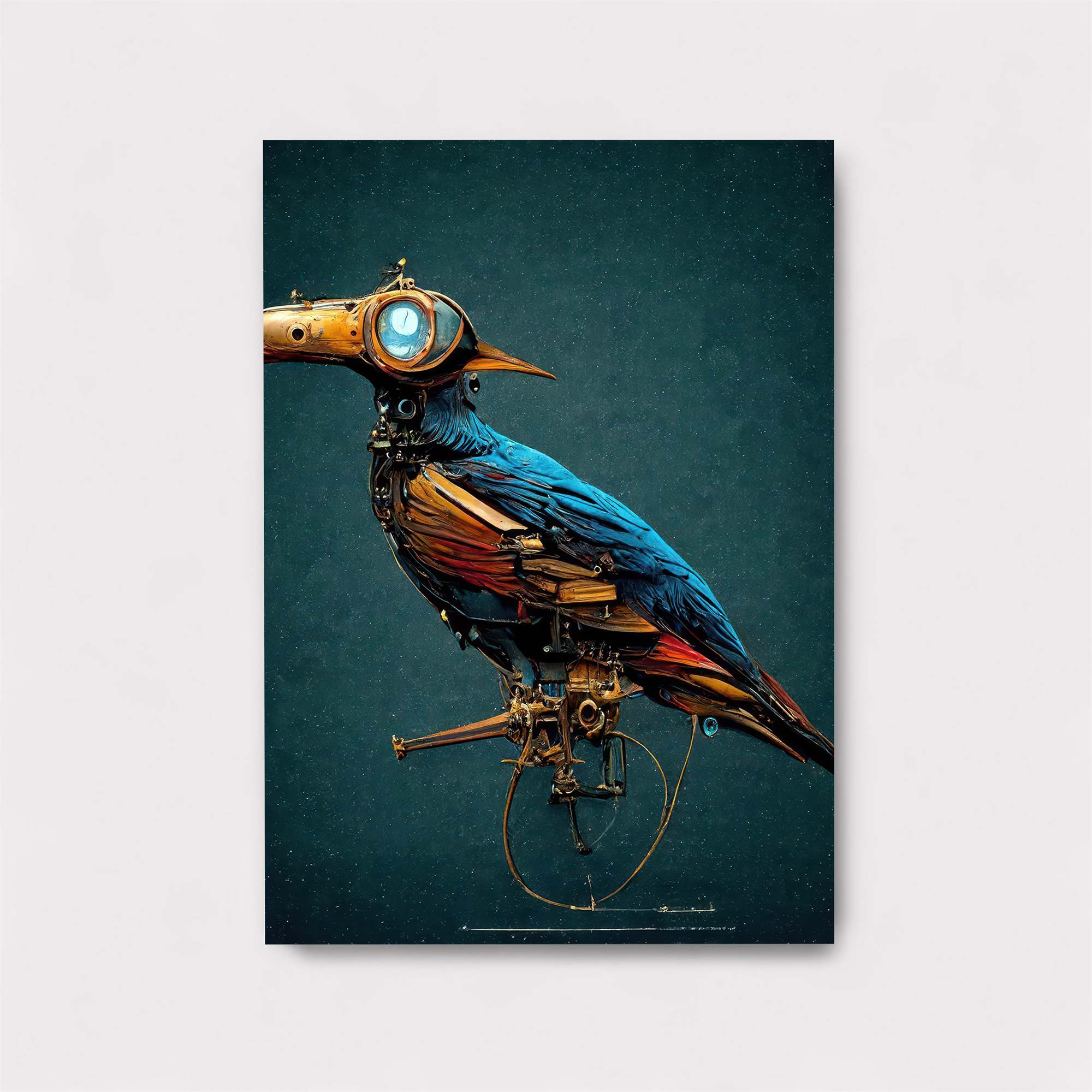 Steampunk Toucan Safe Wall Magnetic / M