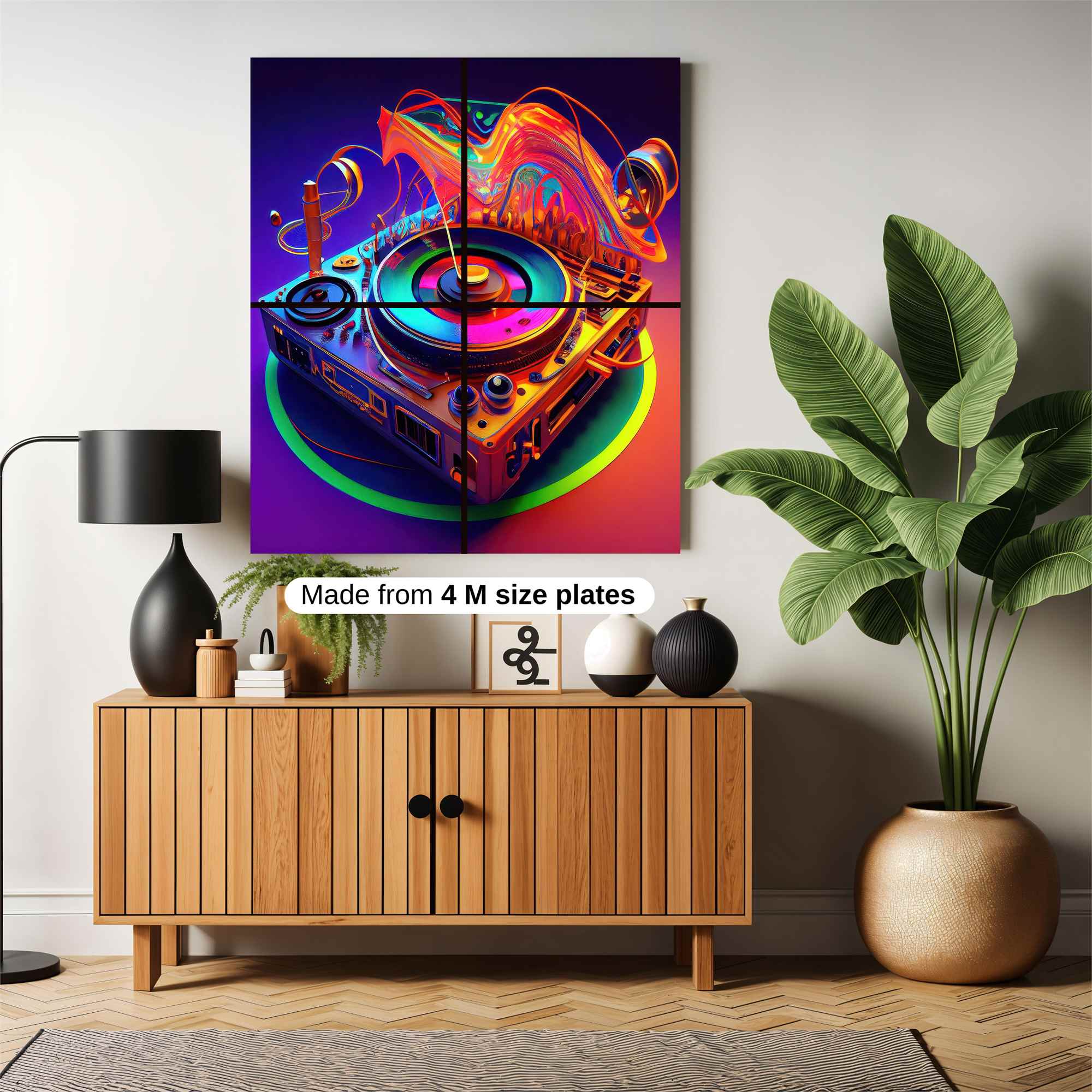 Turntable Trance Safe Wall Magnetic / M