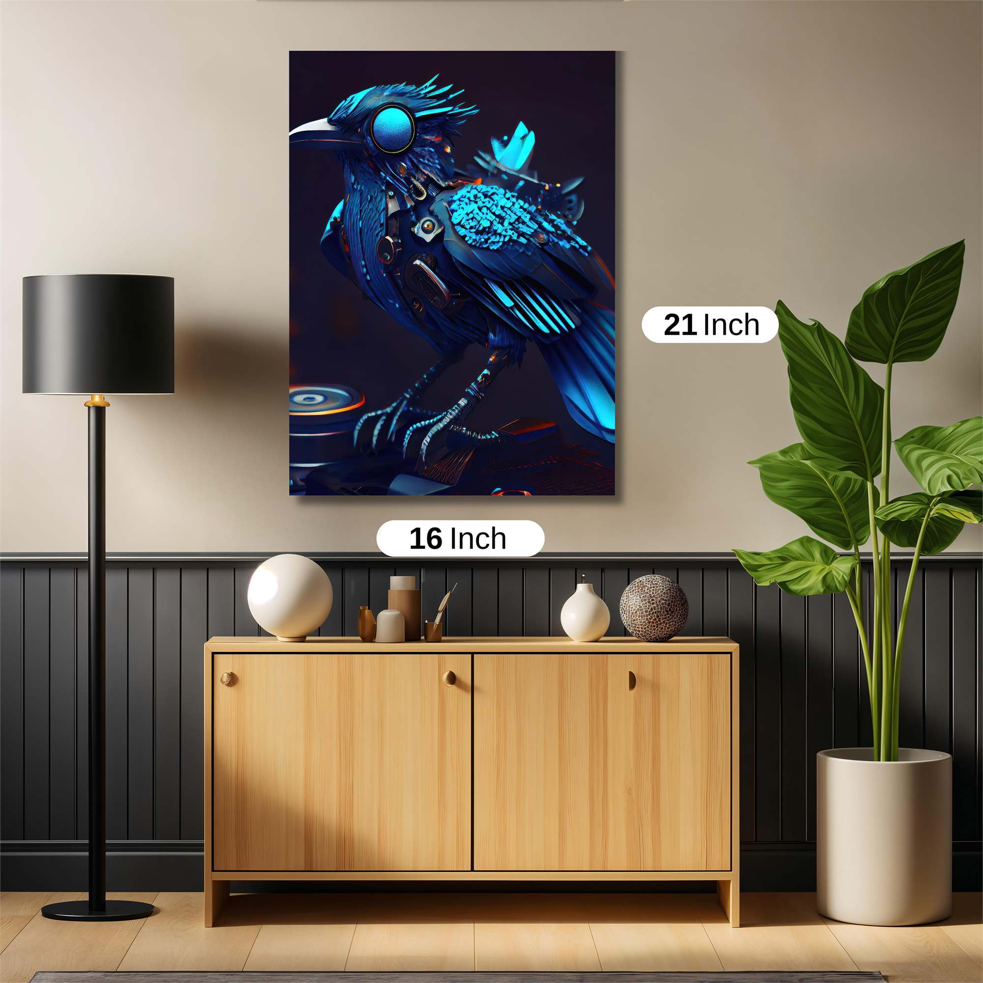 Alien Eerie Safe Wall Magnetic / M