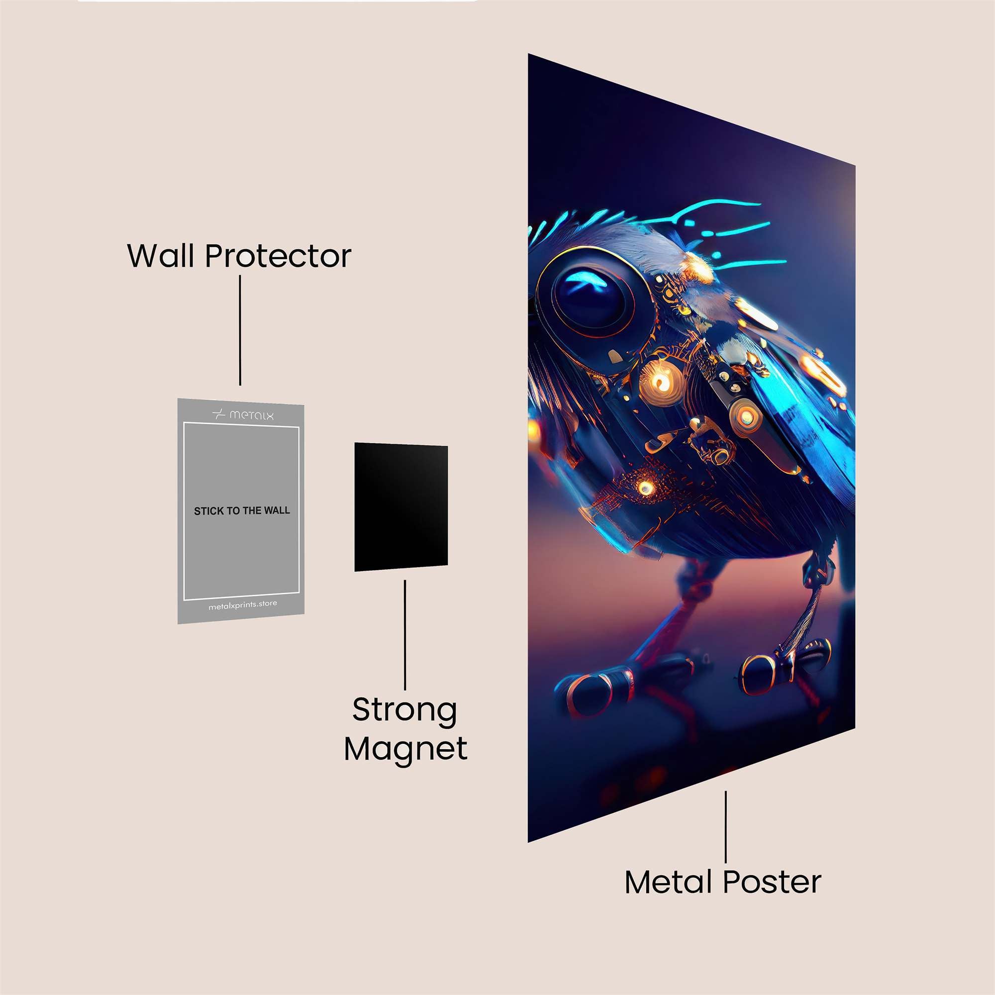 Doll Eccentricity Safe Wall Magnetic / M