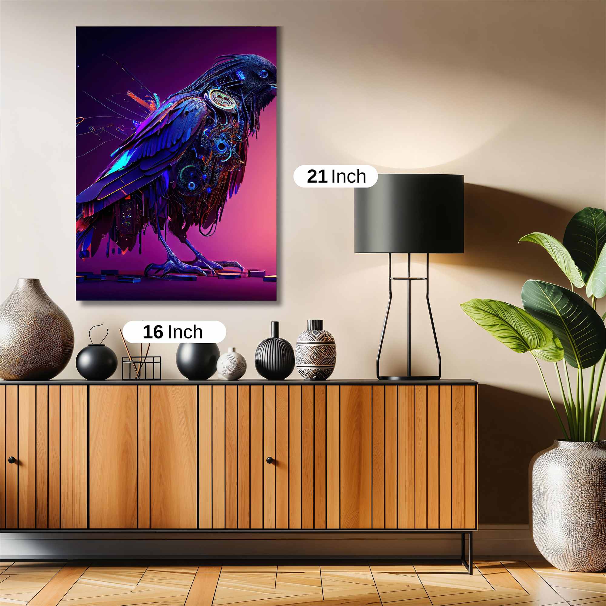 Raven Cybernetic Safe Wall Magnetic / M