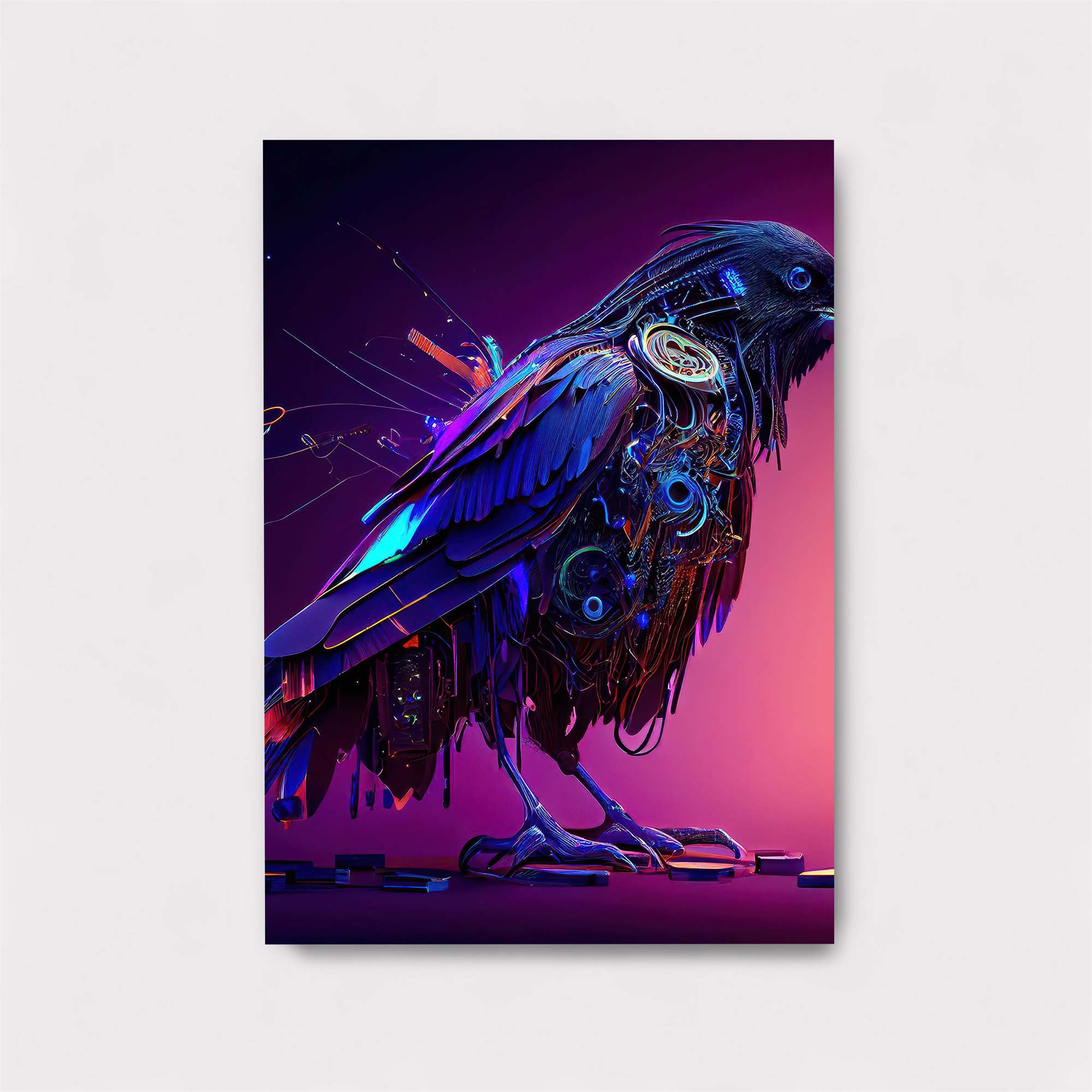 Raven Cybernetic Safe Wall Magnetic / M