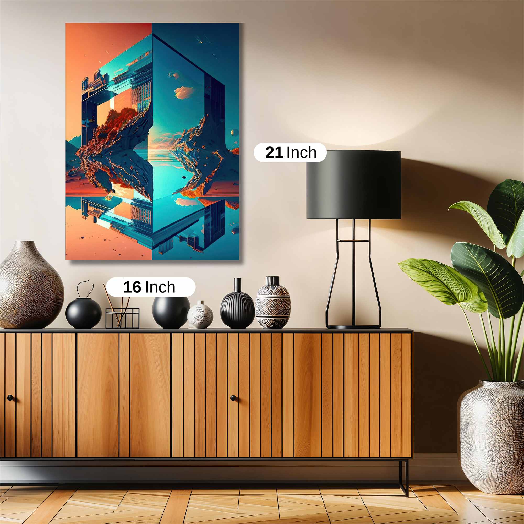 Cube Serenity Safe Wall Magnetic / M