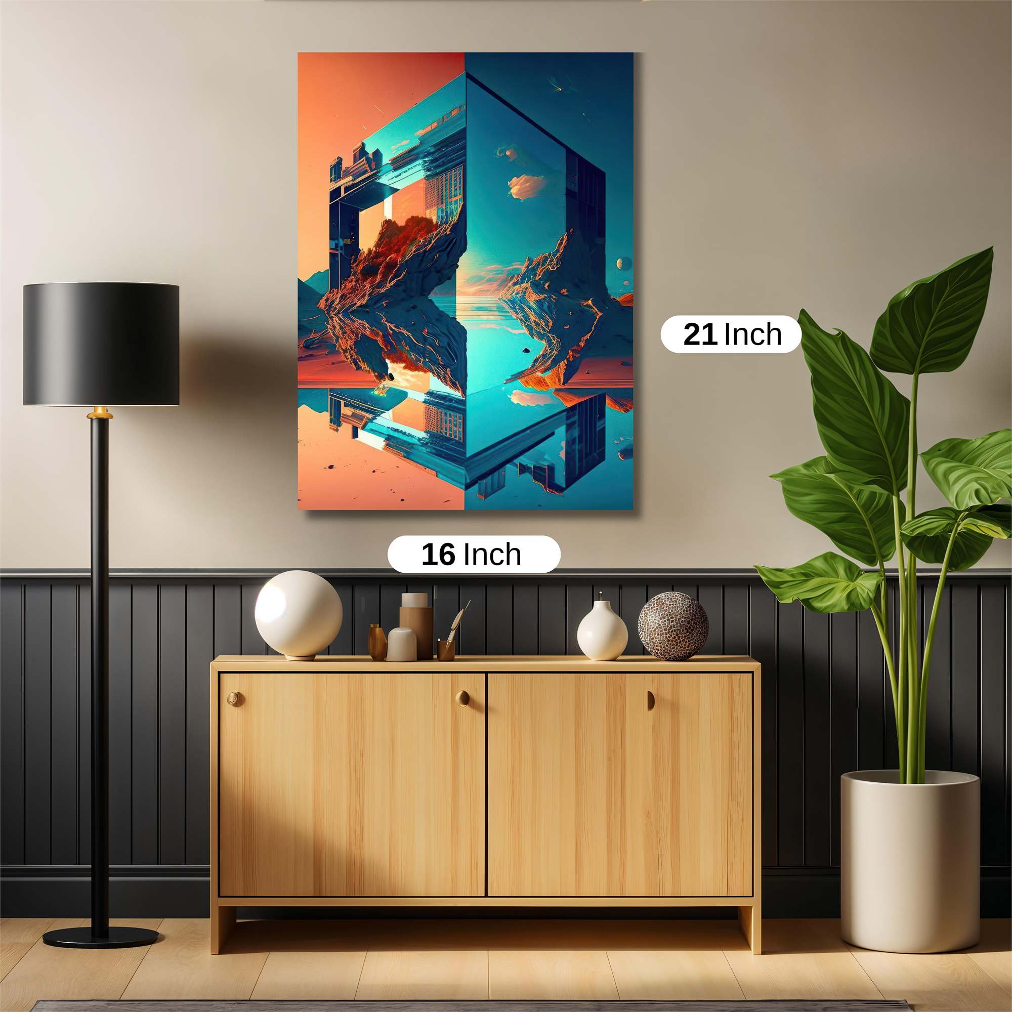 Cube Serenity Safe Wall Magnetic / M