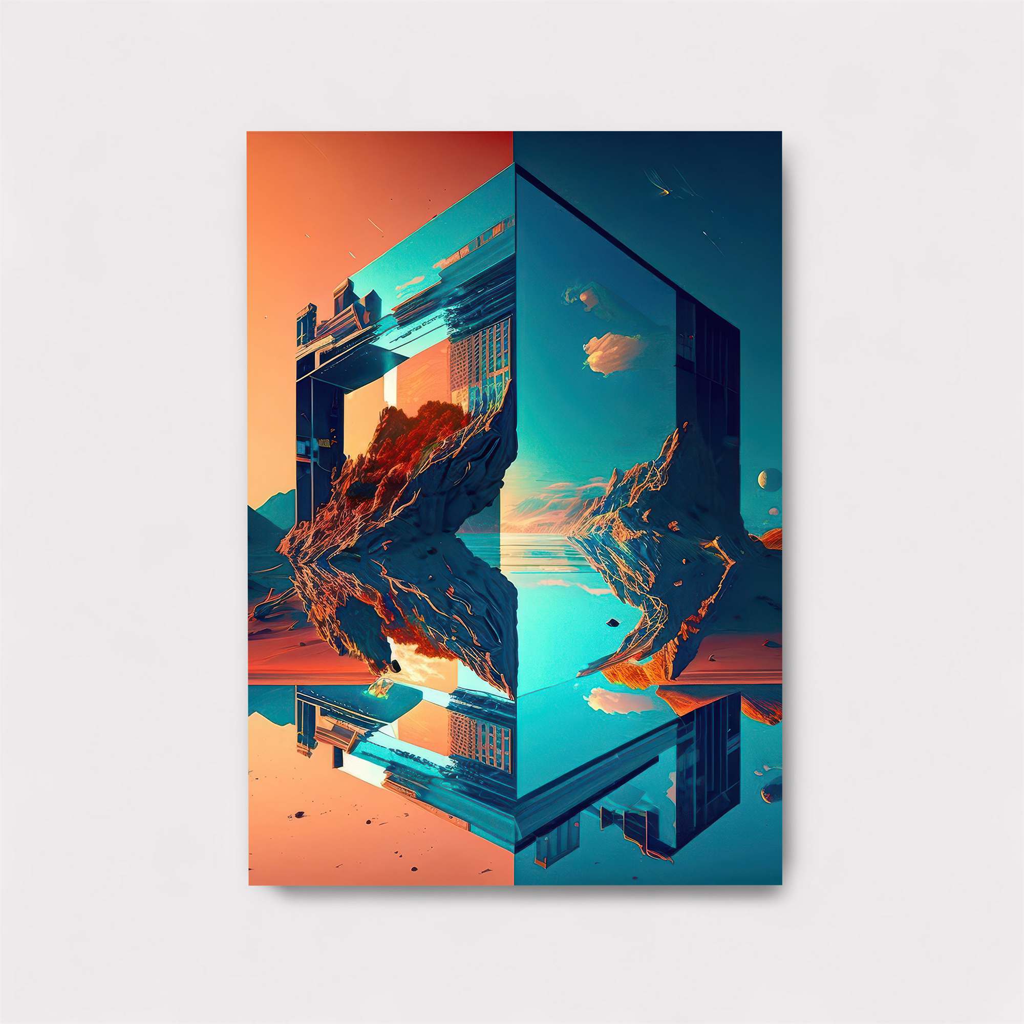 Cube Serenity Safe Wall Magnetic / M