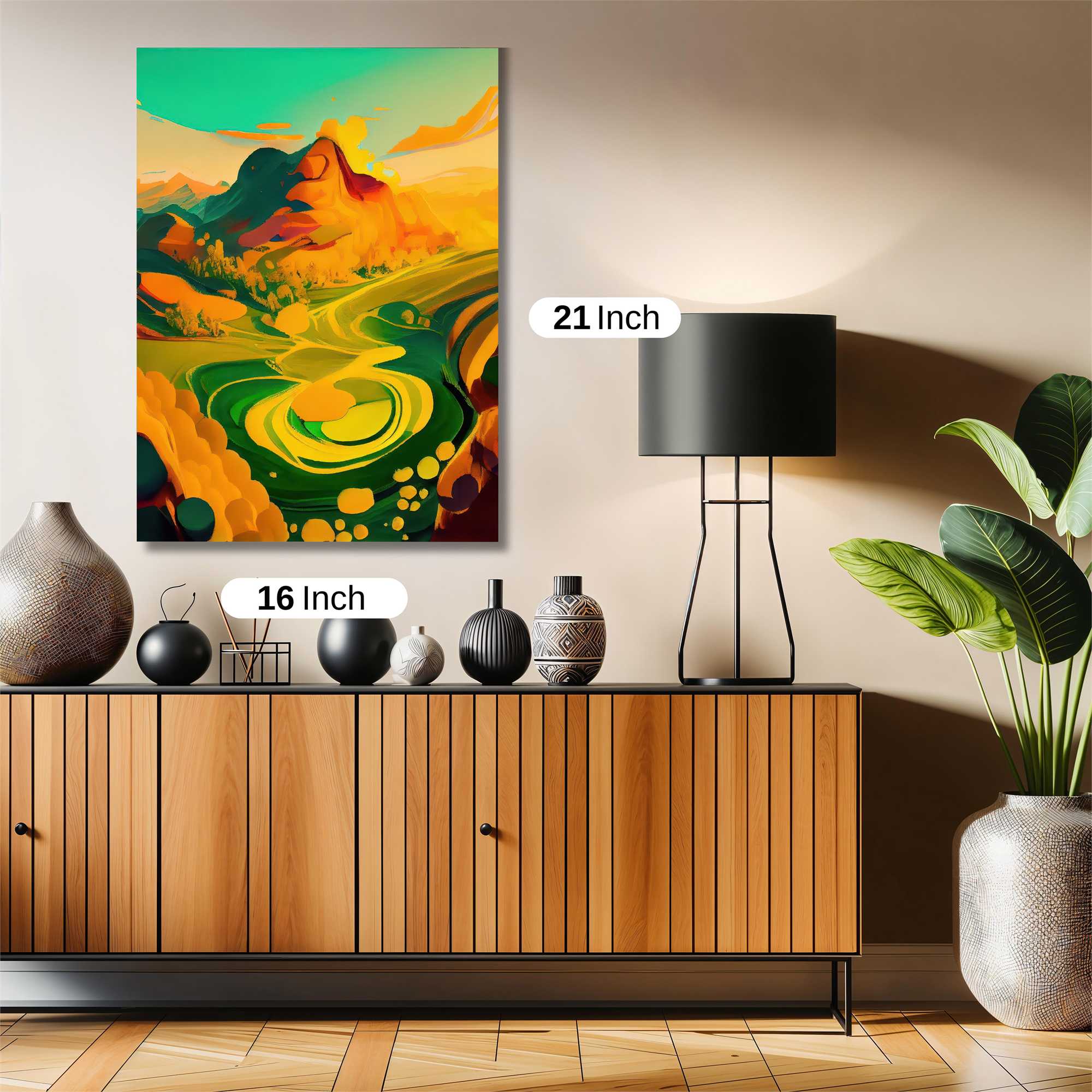 Sunset Serenity Safe Wall Magnetic / M