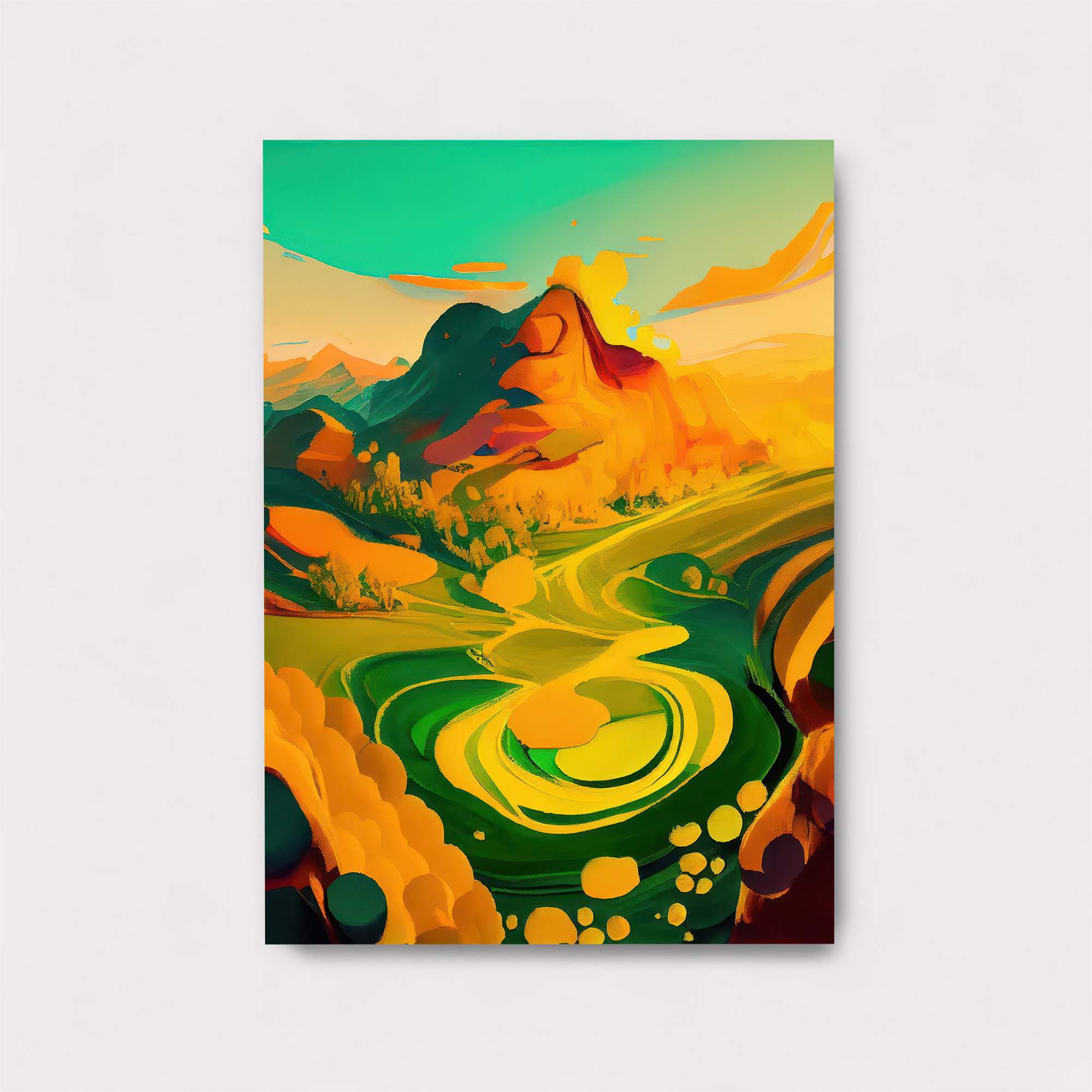 Sunset Serenity Safe Wall Magnetic / M