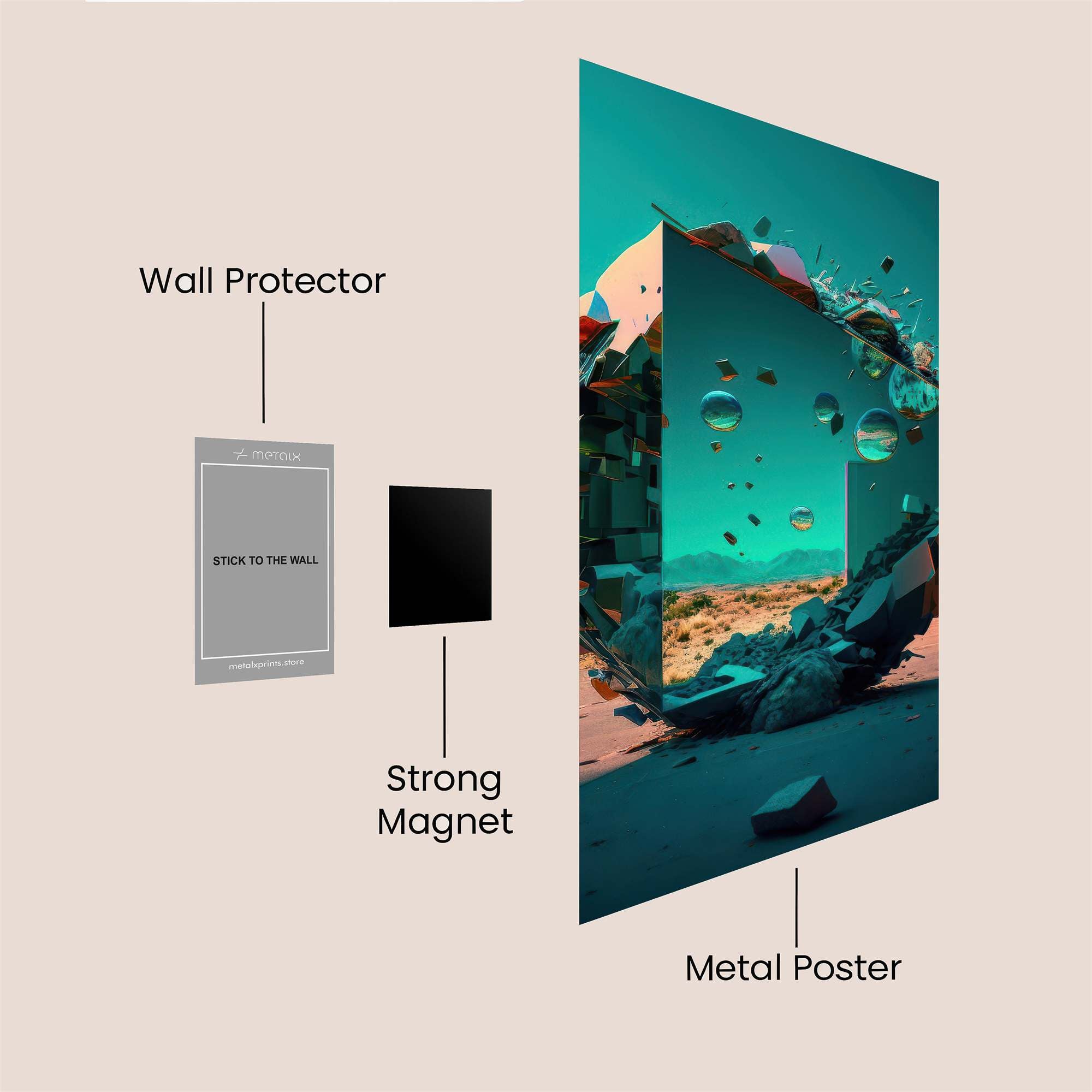 Thief Intrigue Safe Wall Magnetic / M