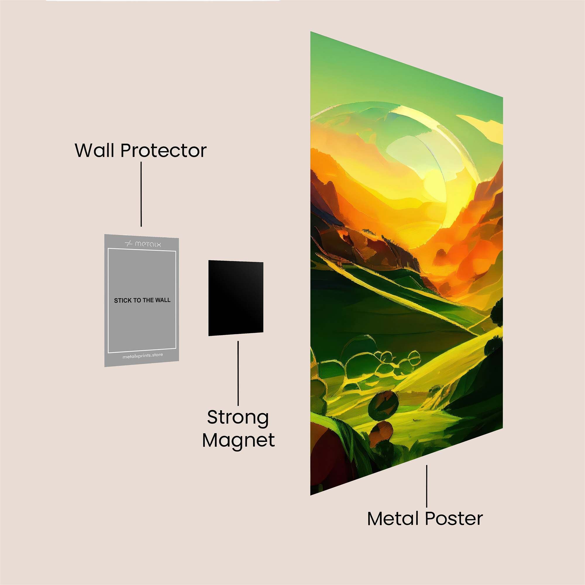 Portal Enigma Safe Wall Magnetic / M