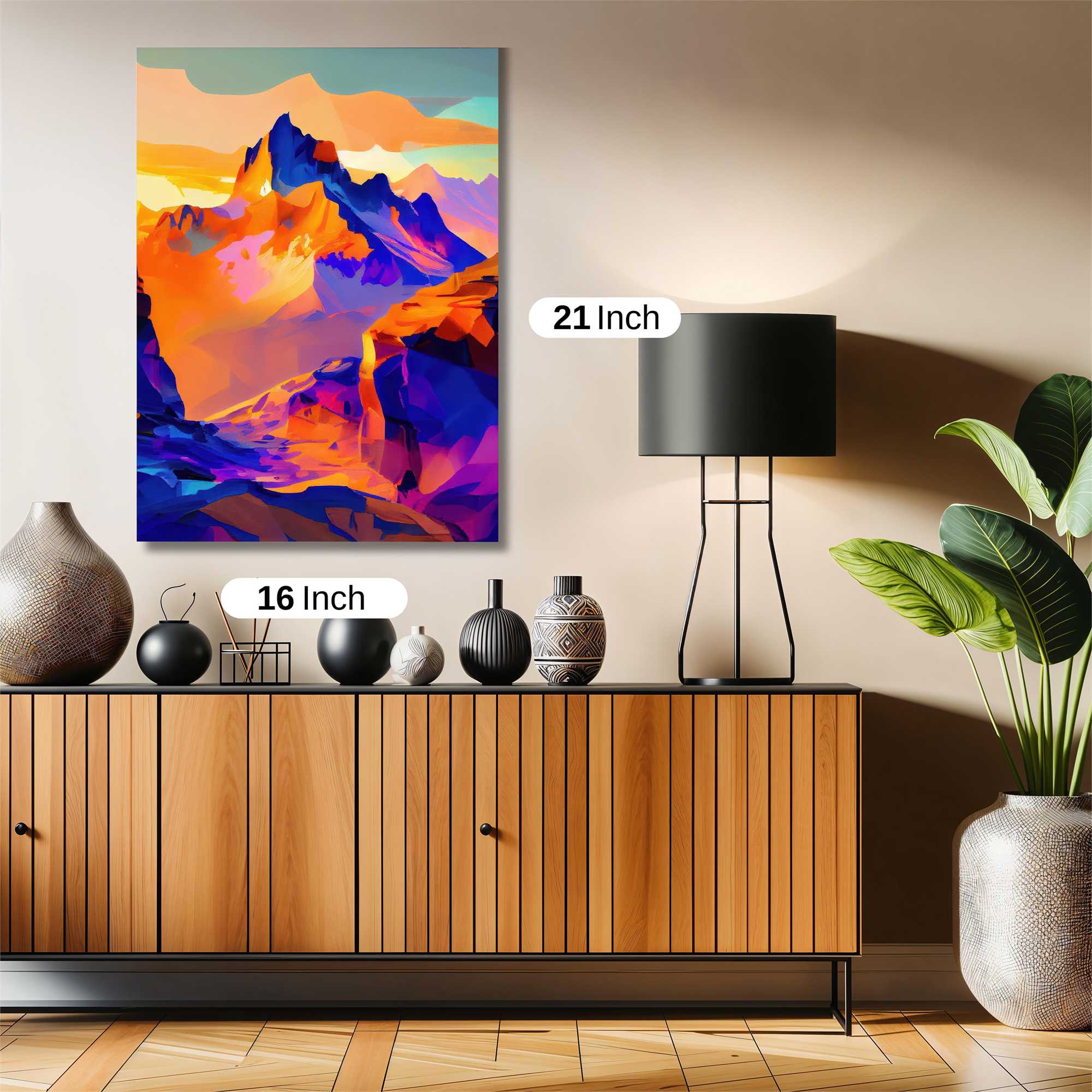 Sunset Serenity Safe Wall Magnetic / M