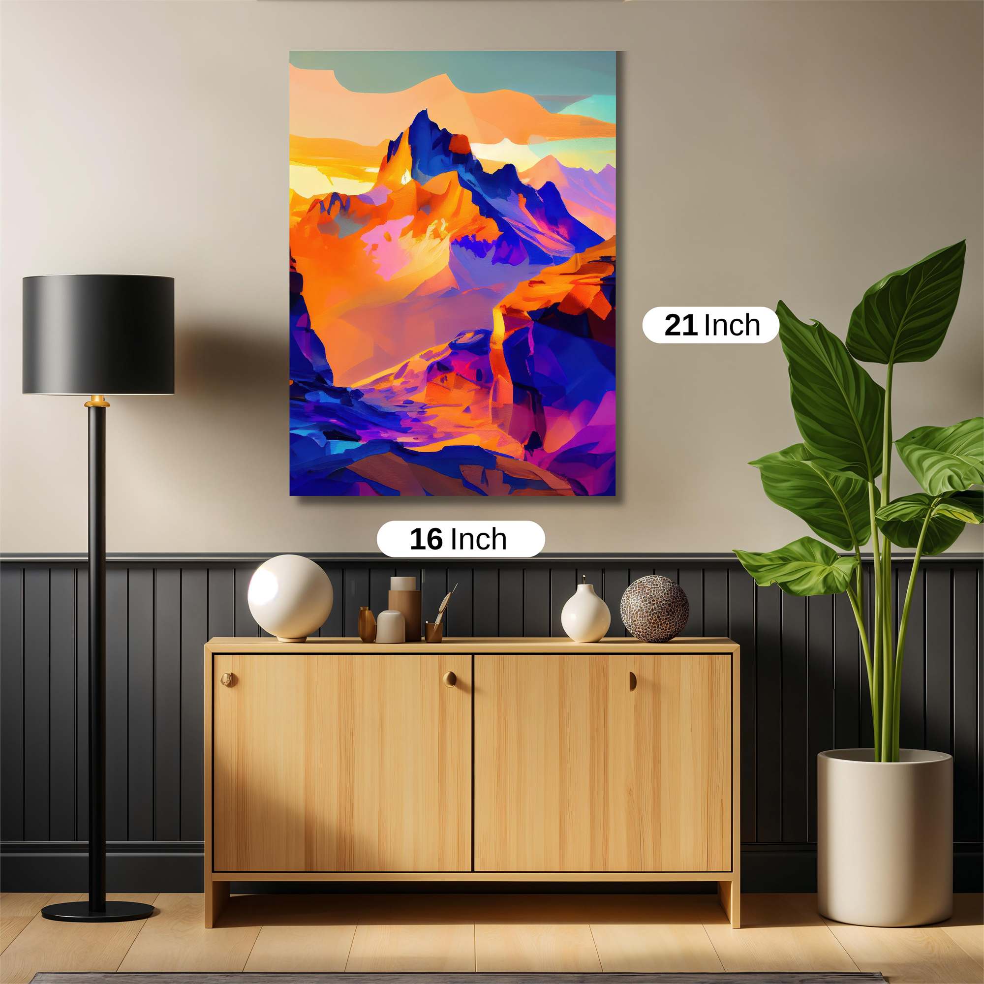 Sunset Serenity Safe Wall Magnetic / M