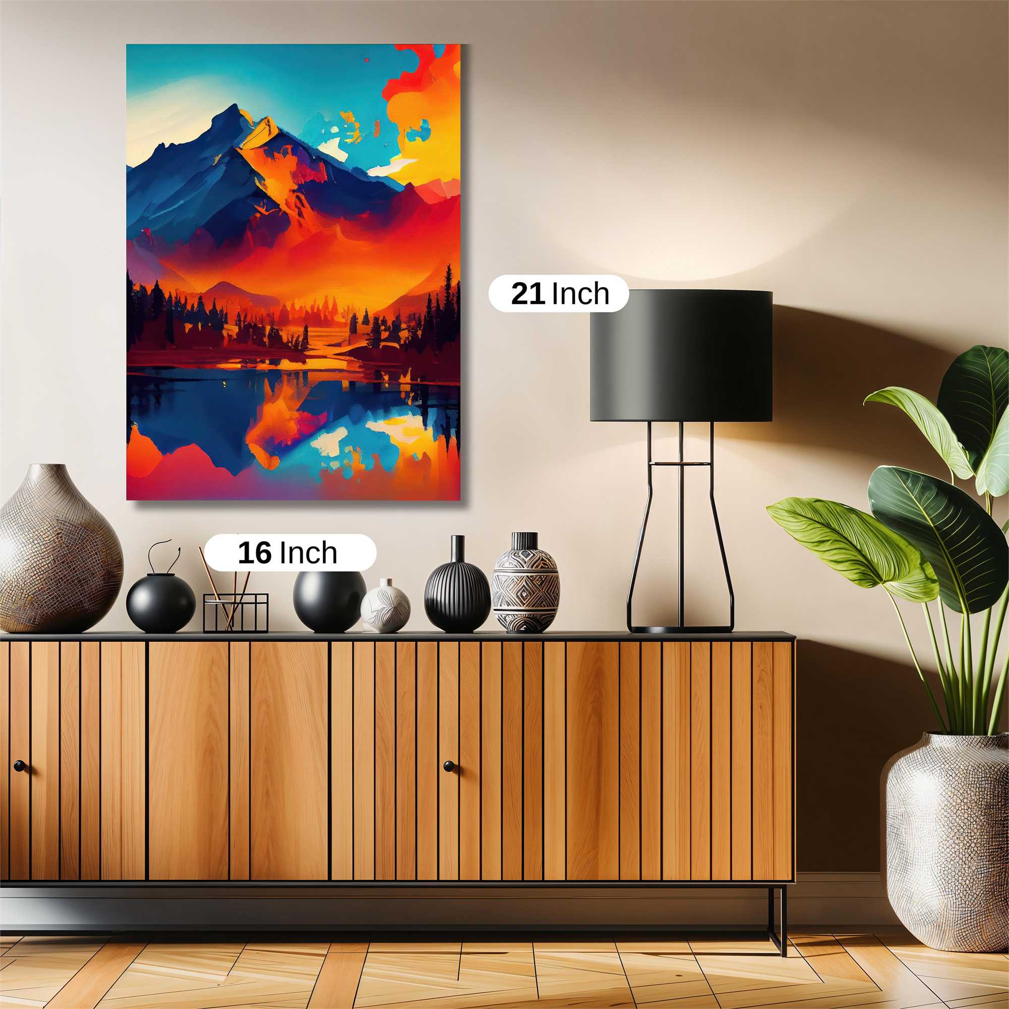 Sunset Serenity Safe Wall Magnetic / M