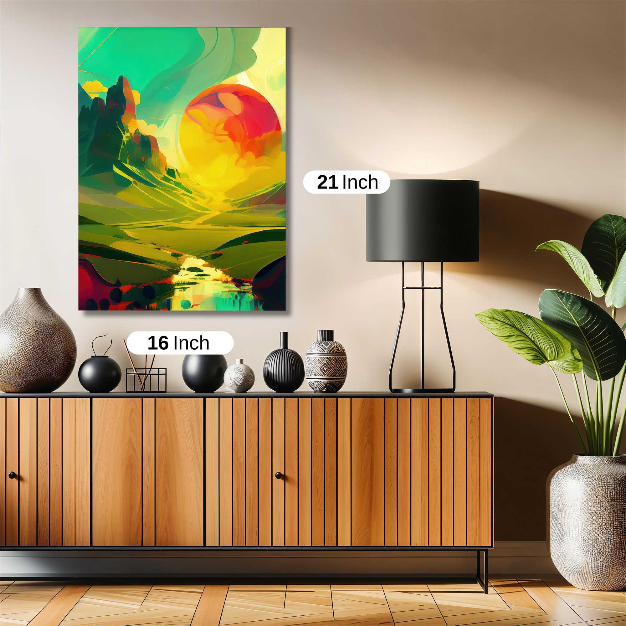 Sunset Serenity Safe Wall Magnetic / M