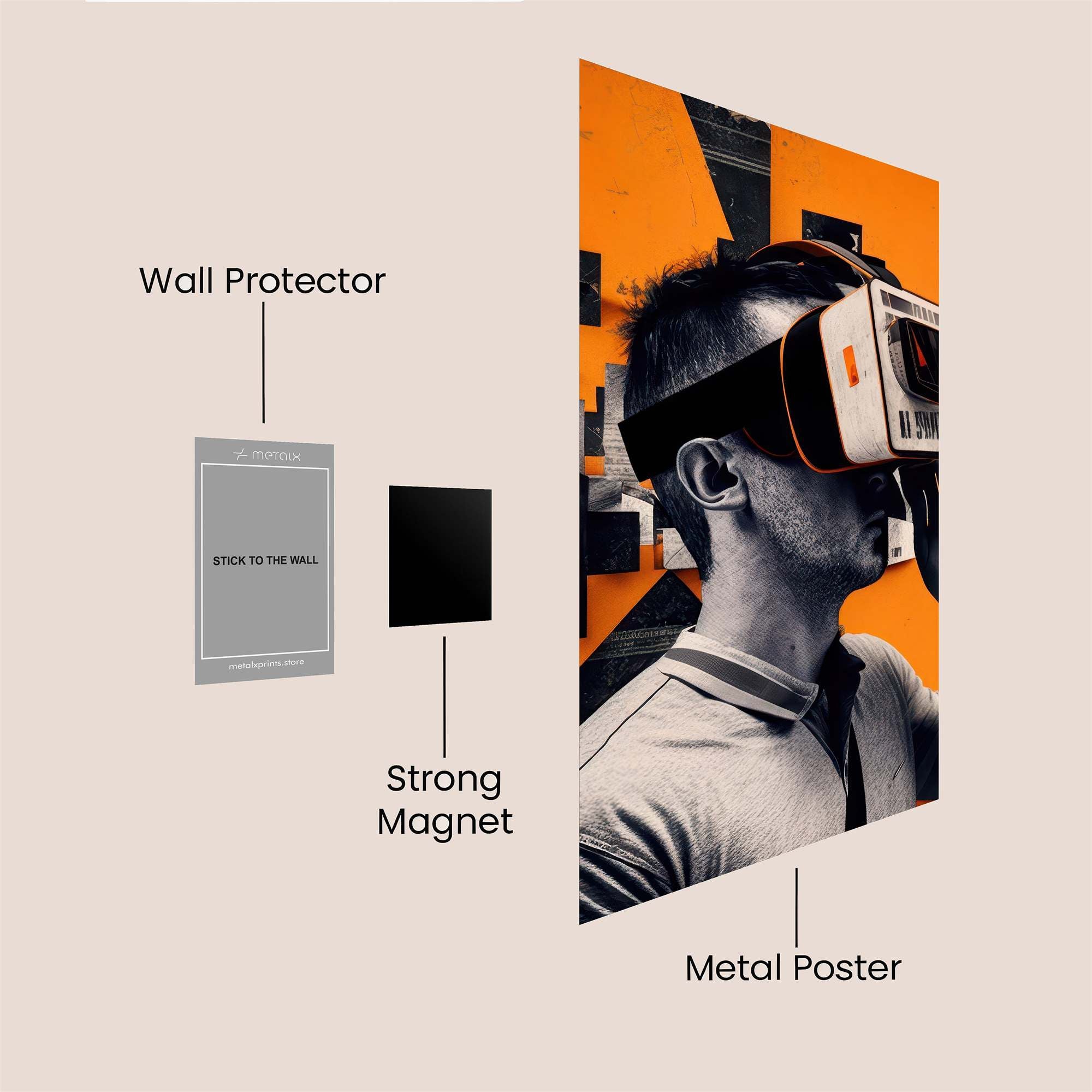 CyberDog Serene Safe Wall Magnetic / M