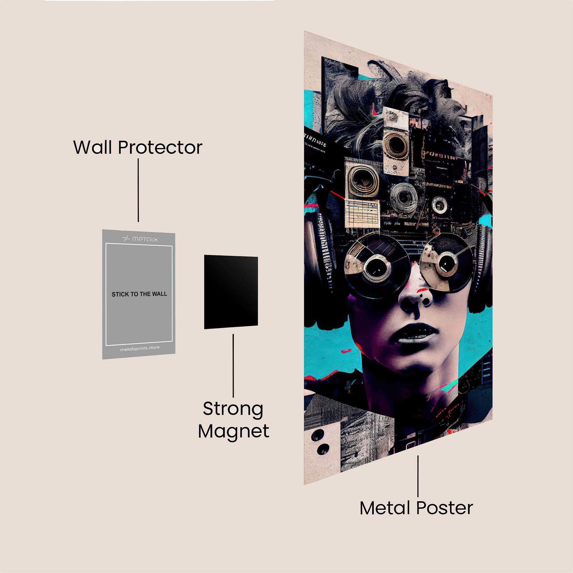 TechDreamer Safe Wall Magnetic / M