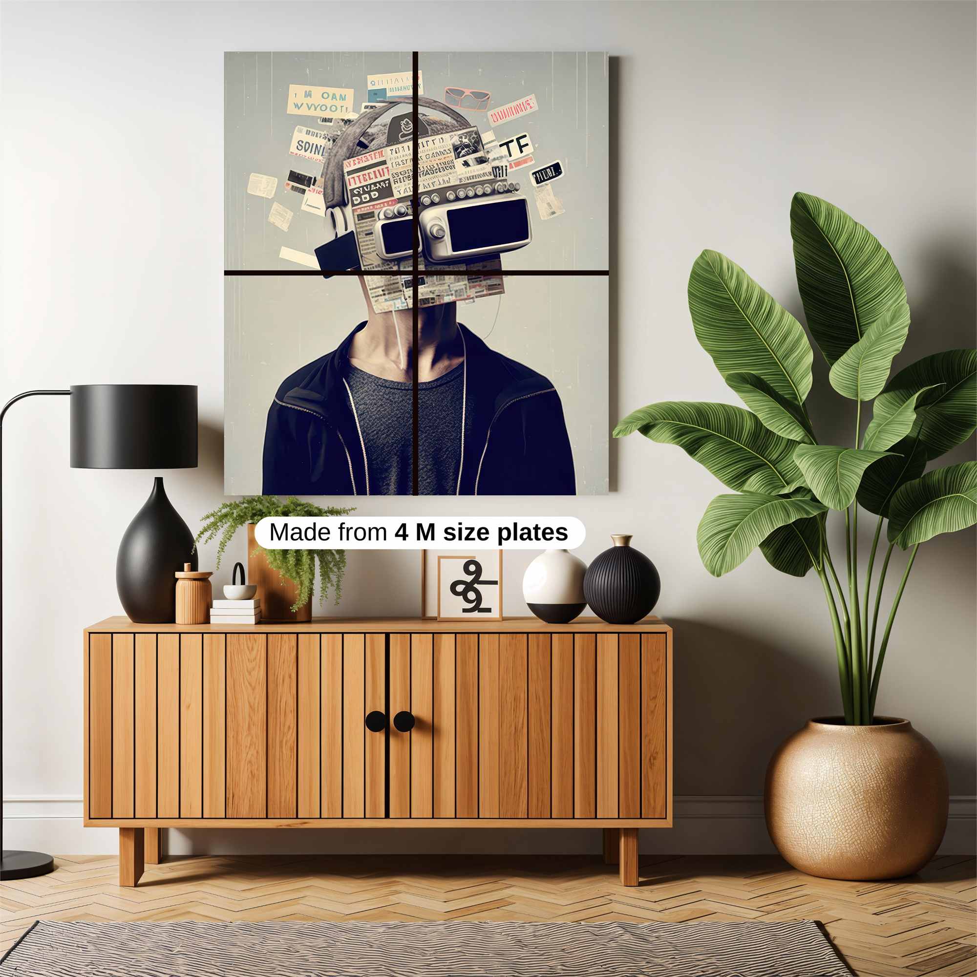 Tech Overwhelm Safe Wall Magnetic / M