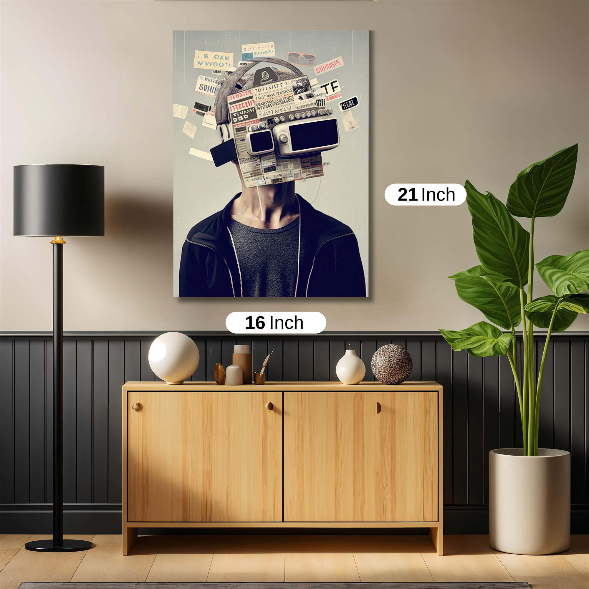 Tech Overwhelm Safe Wall Magnetic / M