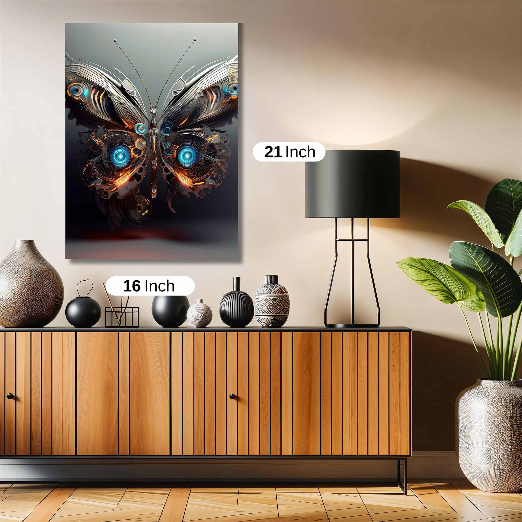 Samurai Serenity Safe Wall Magnetic / M