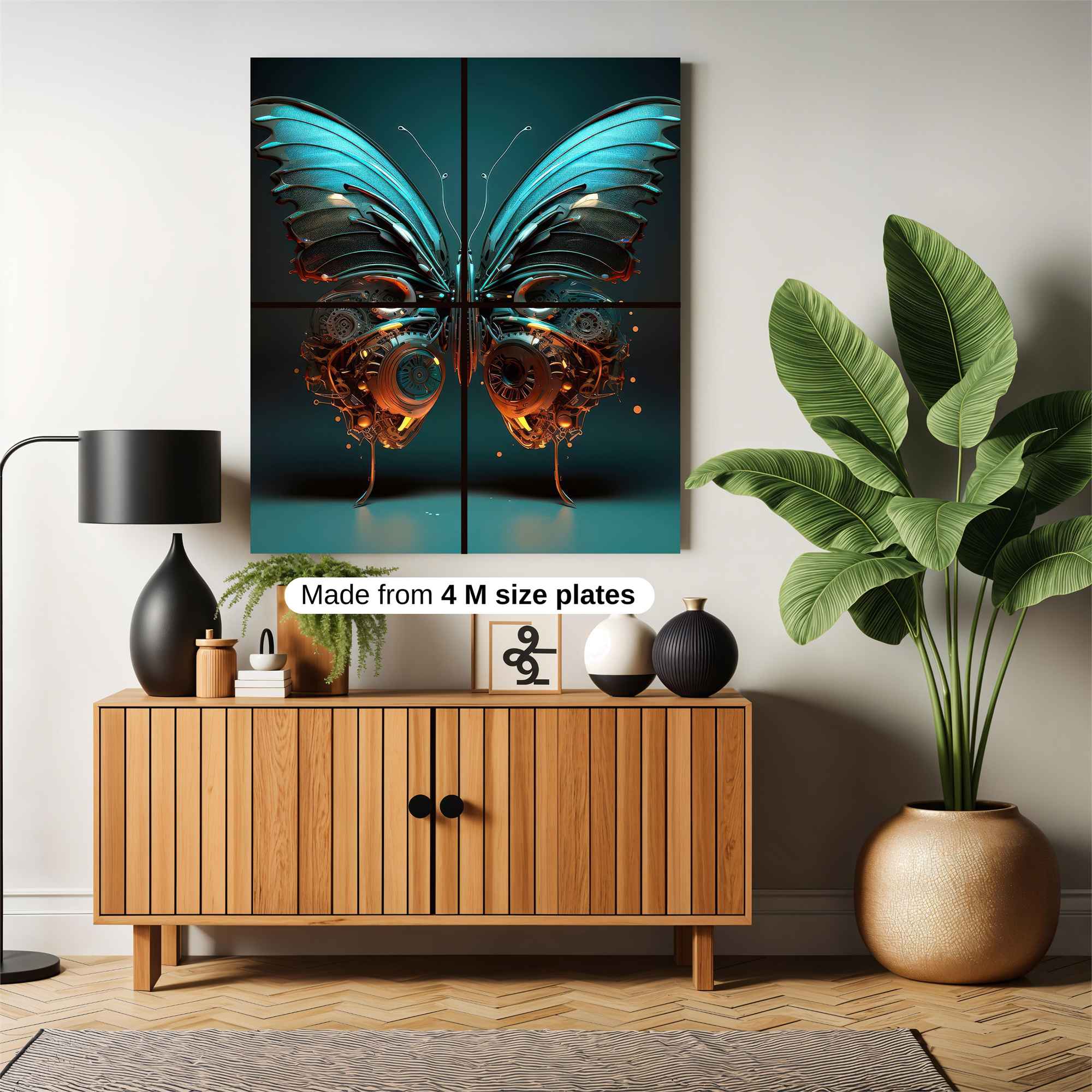 Horse Intricacy Safe Wall Magnetic / M