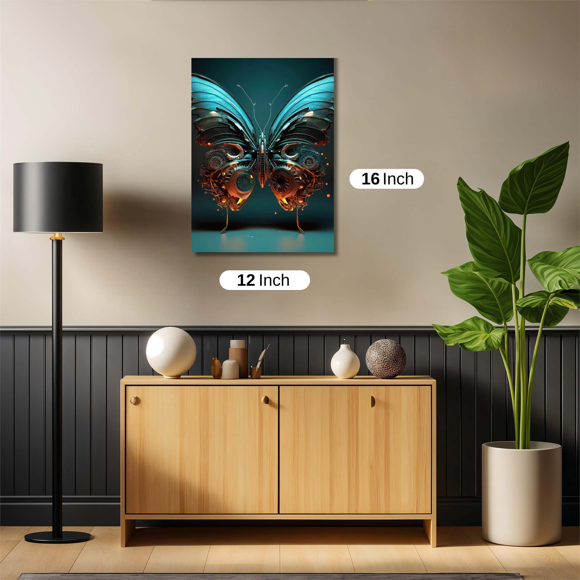 Horse Intricacy Safe Wall Magnetic / M