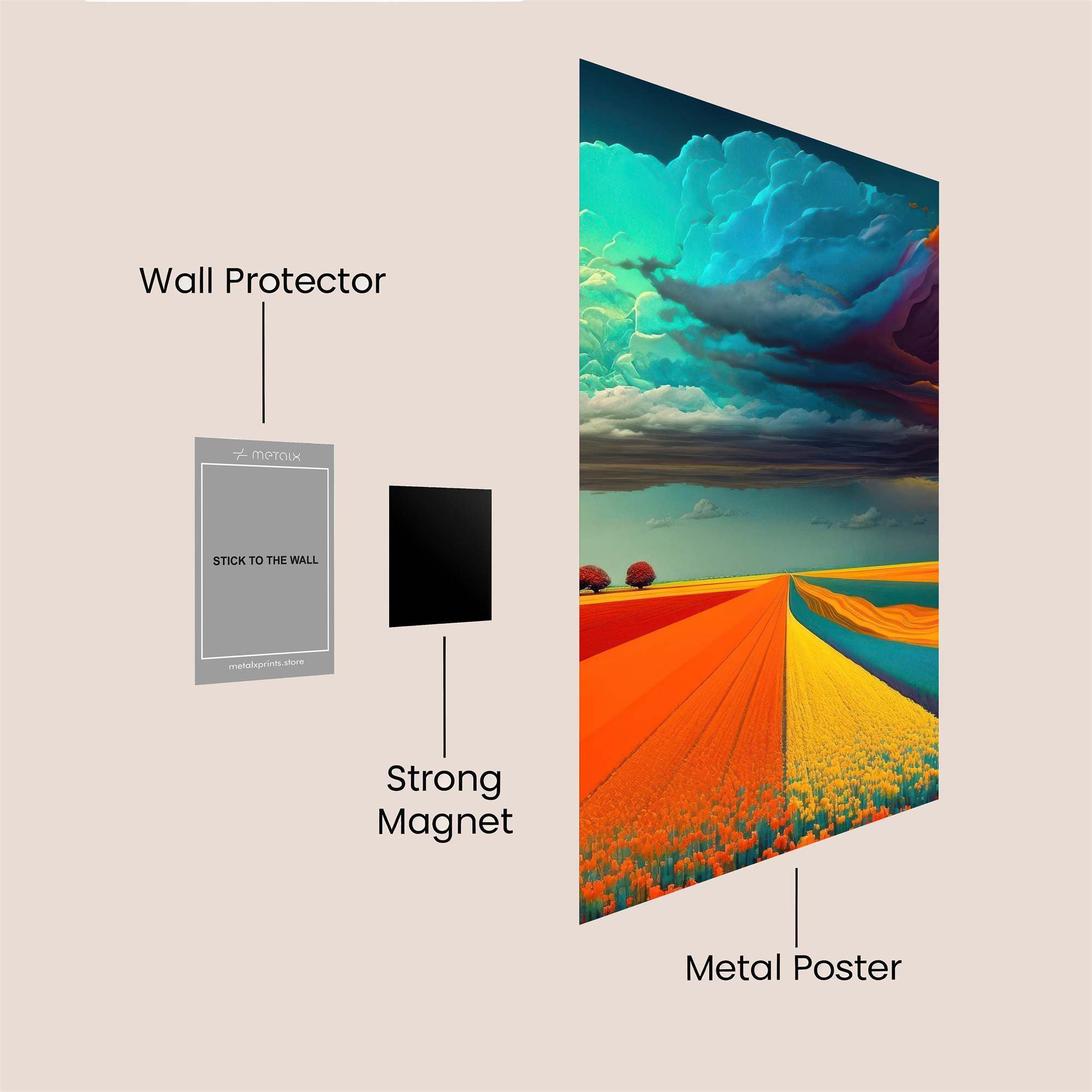 Moonlit Odyssey Safe Wall Magnetic / M