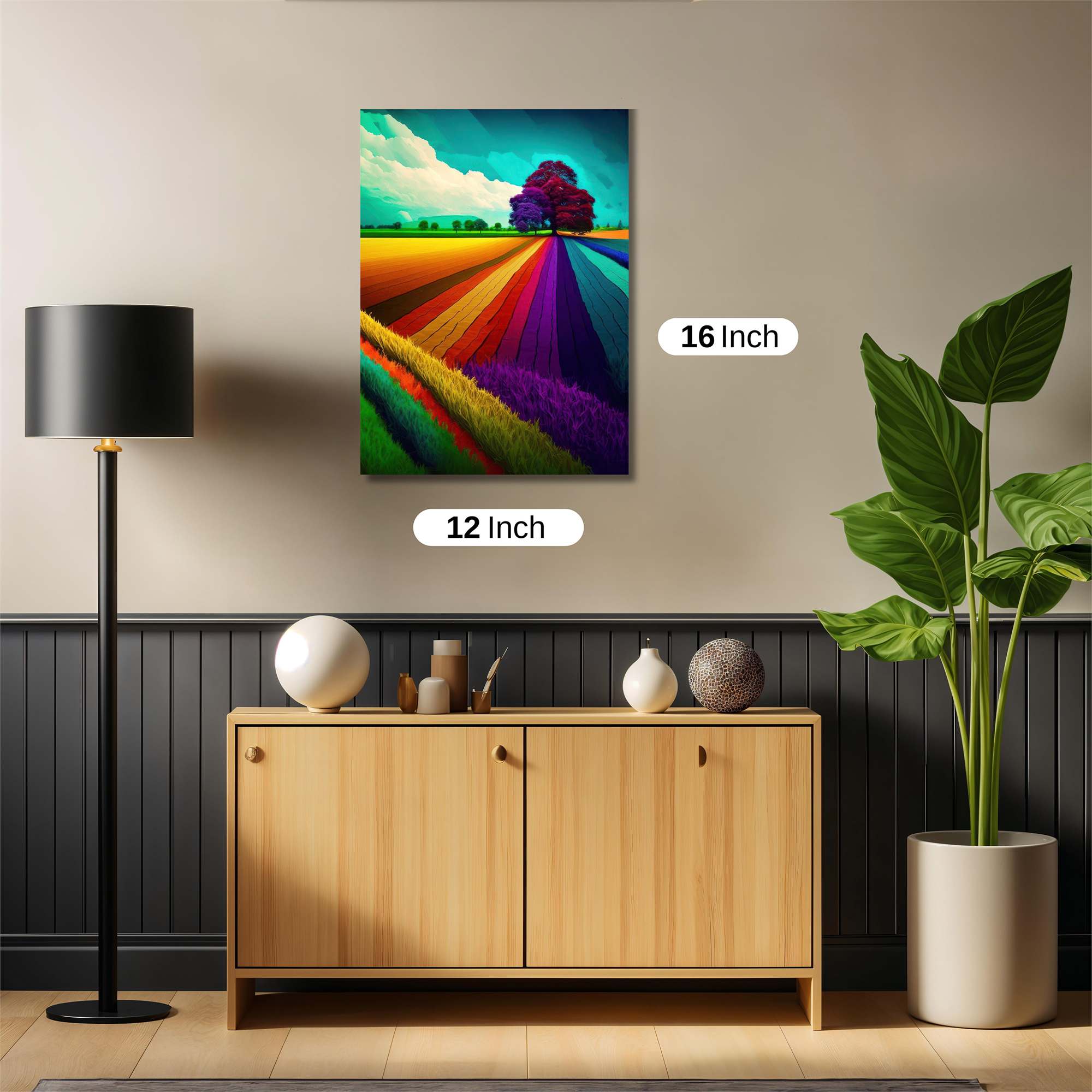 Vibrant Serenity Safe Wall Magnetic / M