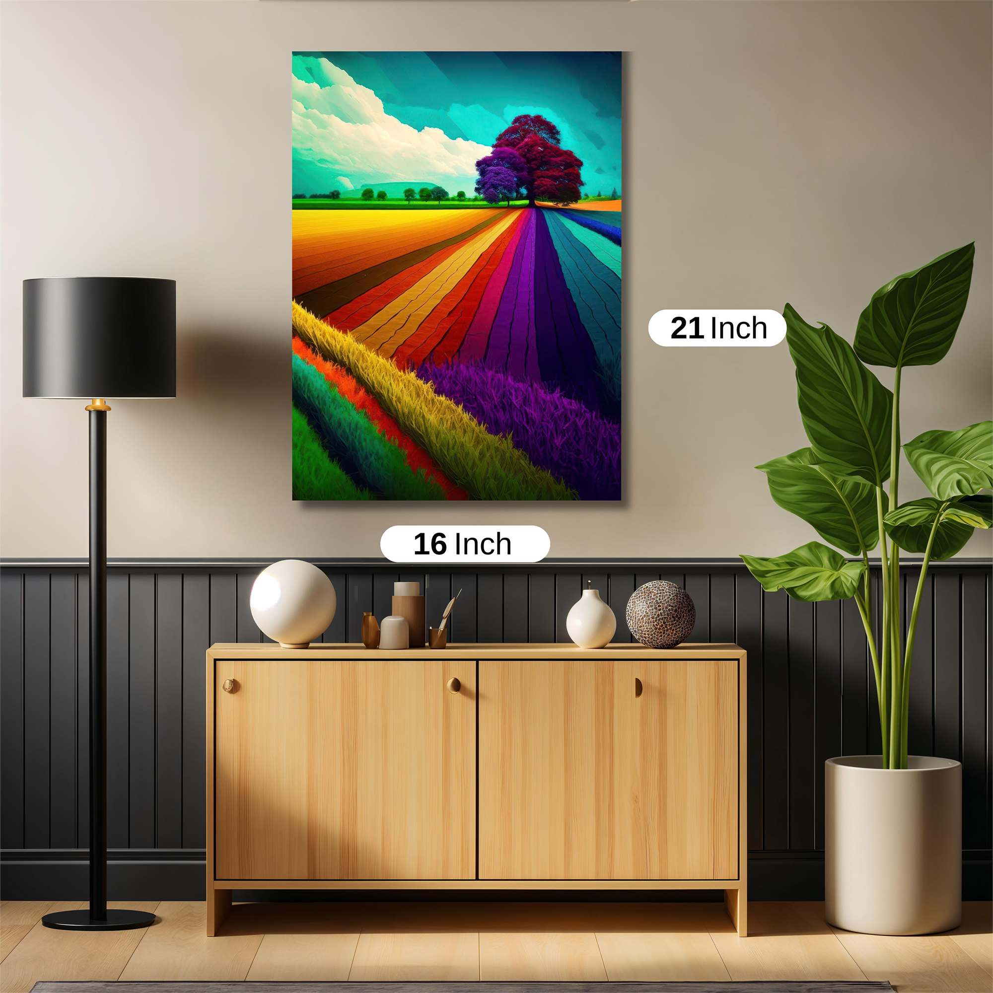 Vibrant Serenity Safe Wall Magnetic / M