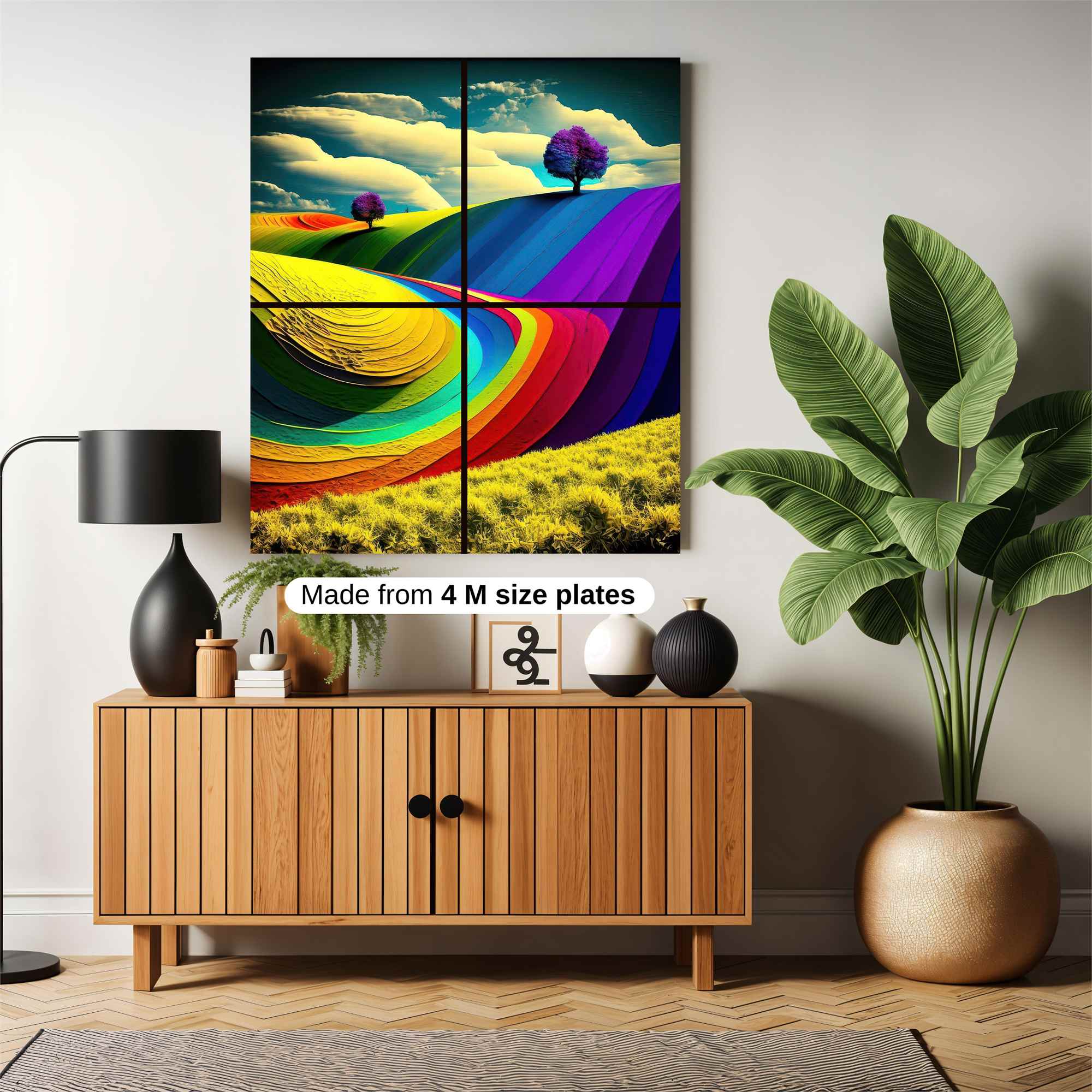 Rainbow Serenity Safe Wall Magnetic / M