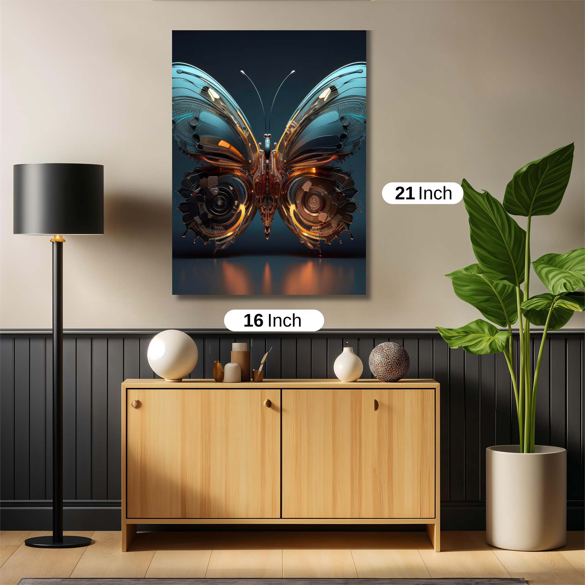 Cyborg Serenity Safe Wall Magnetic / M