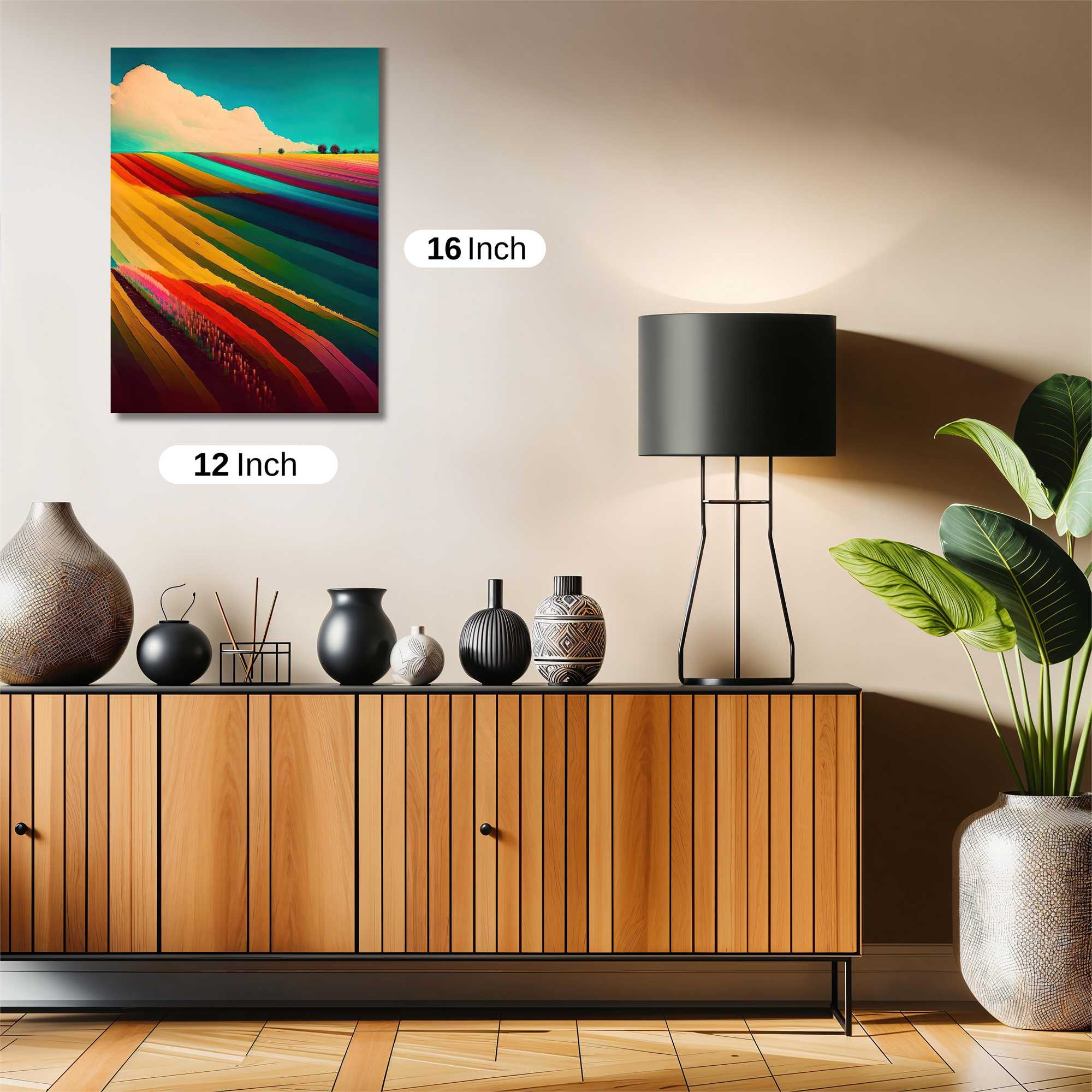 Colorful Dreamscape Safe Wall Magnetic / M