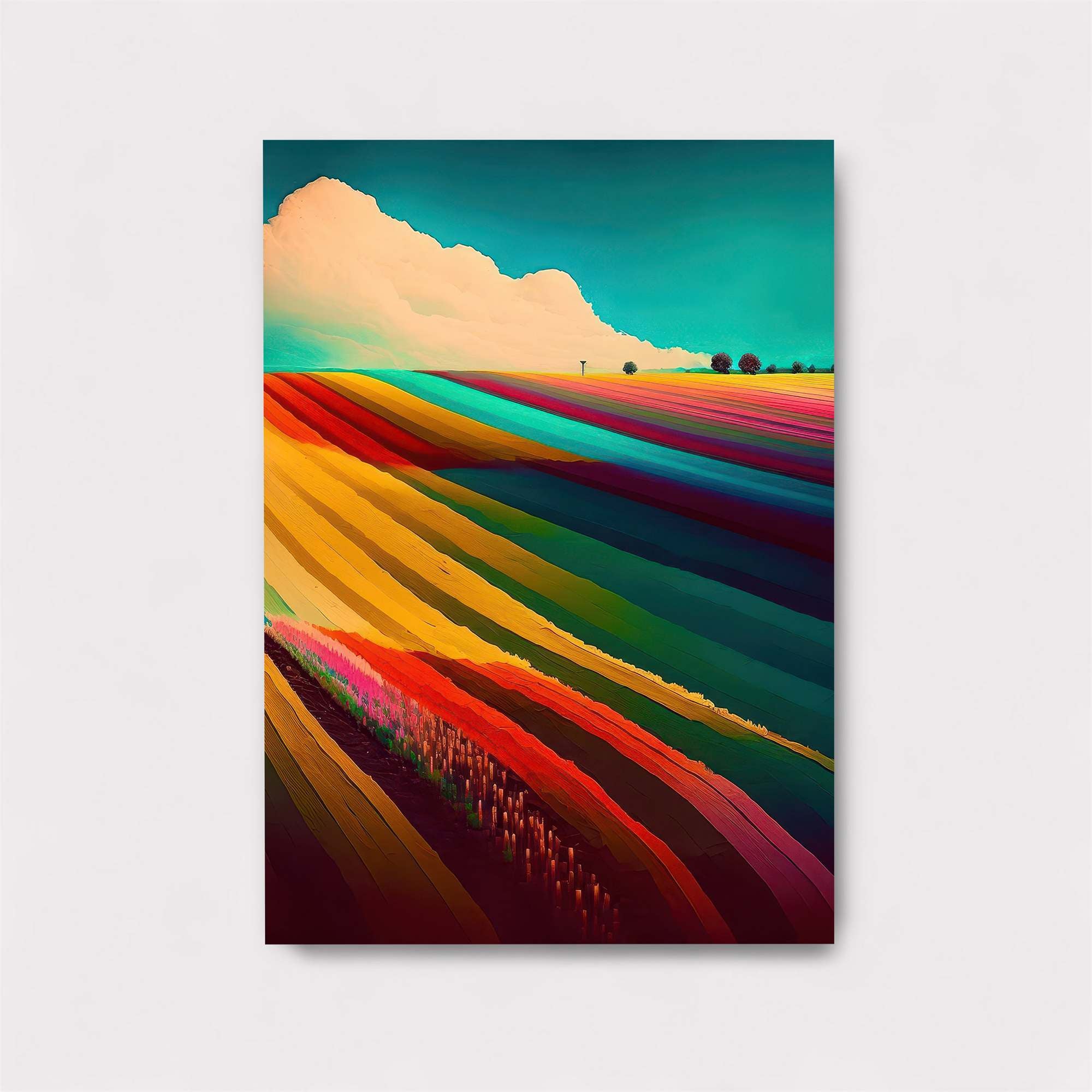 Colorful Dreamscape Safe Wall Magnetic / M