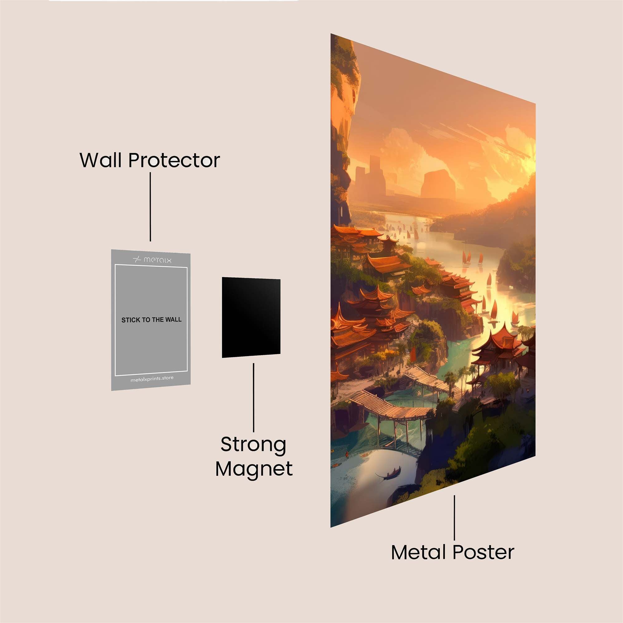 Endeavour Voyage Safe Wall Magnetic / M