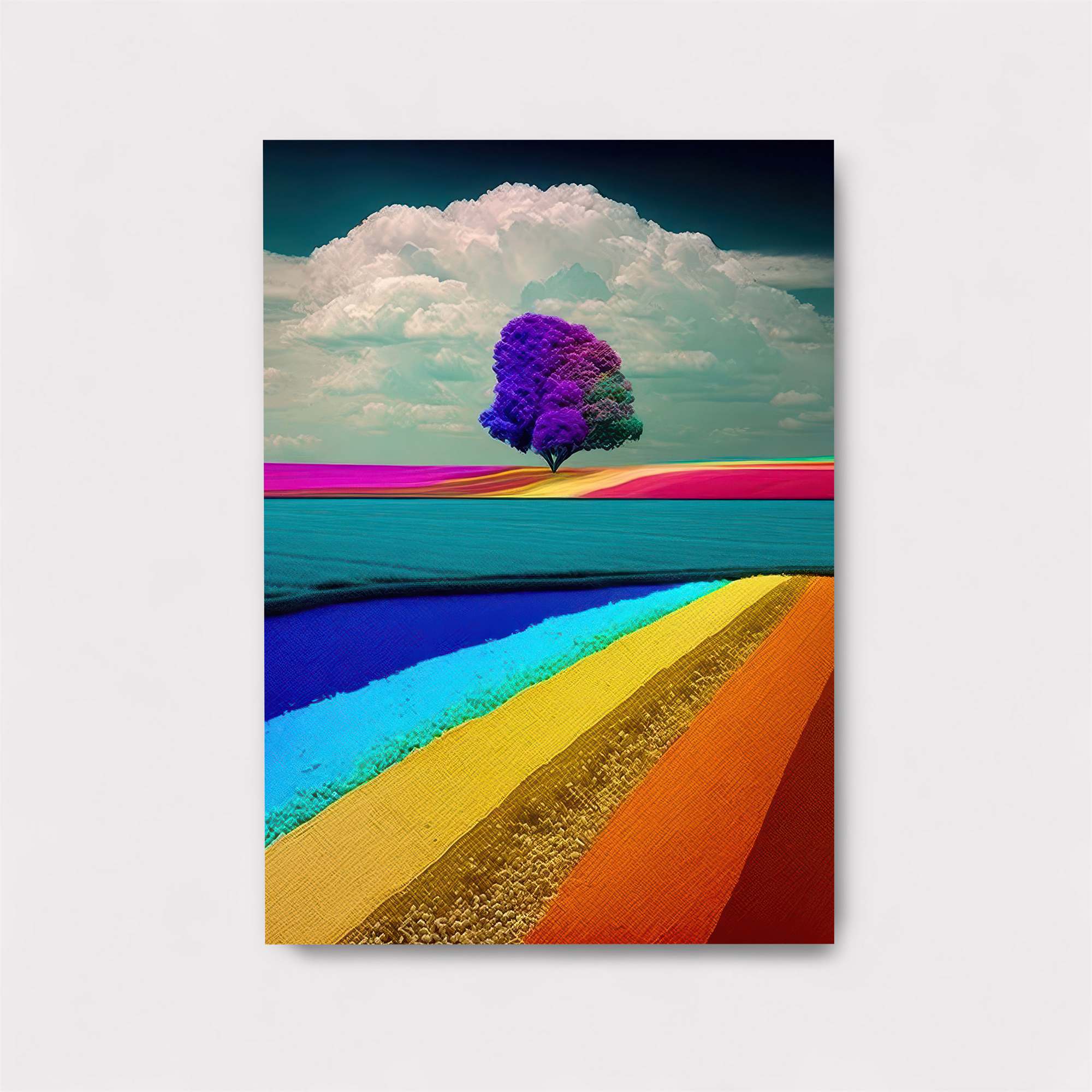 Rainbow Whimsy Safe Wall Magnetic / M