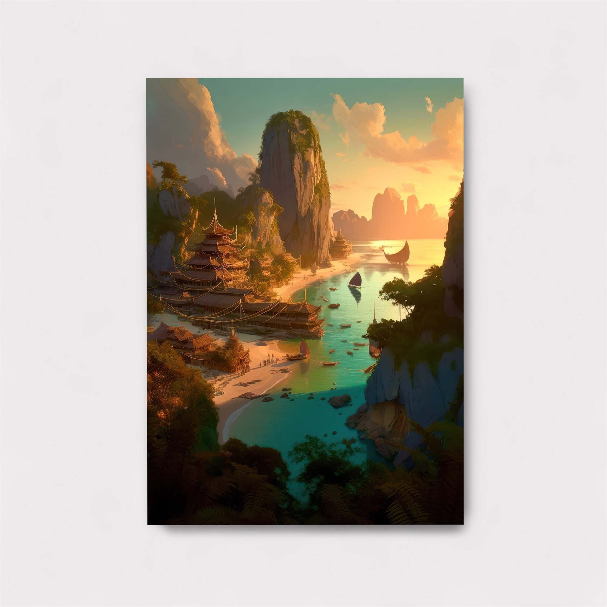 Island Serenity Safe Wall Magnetic / M