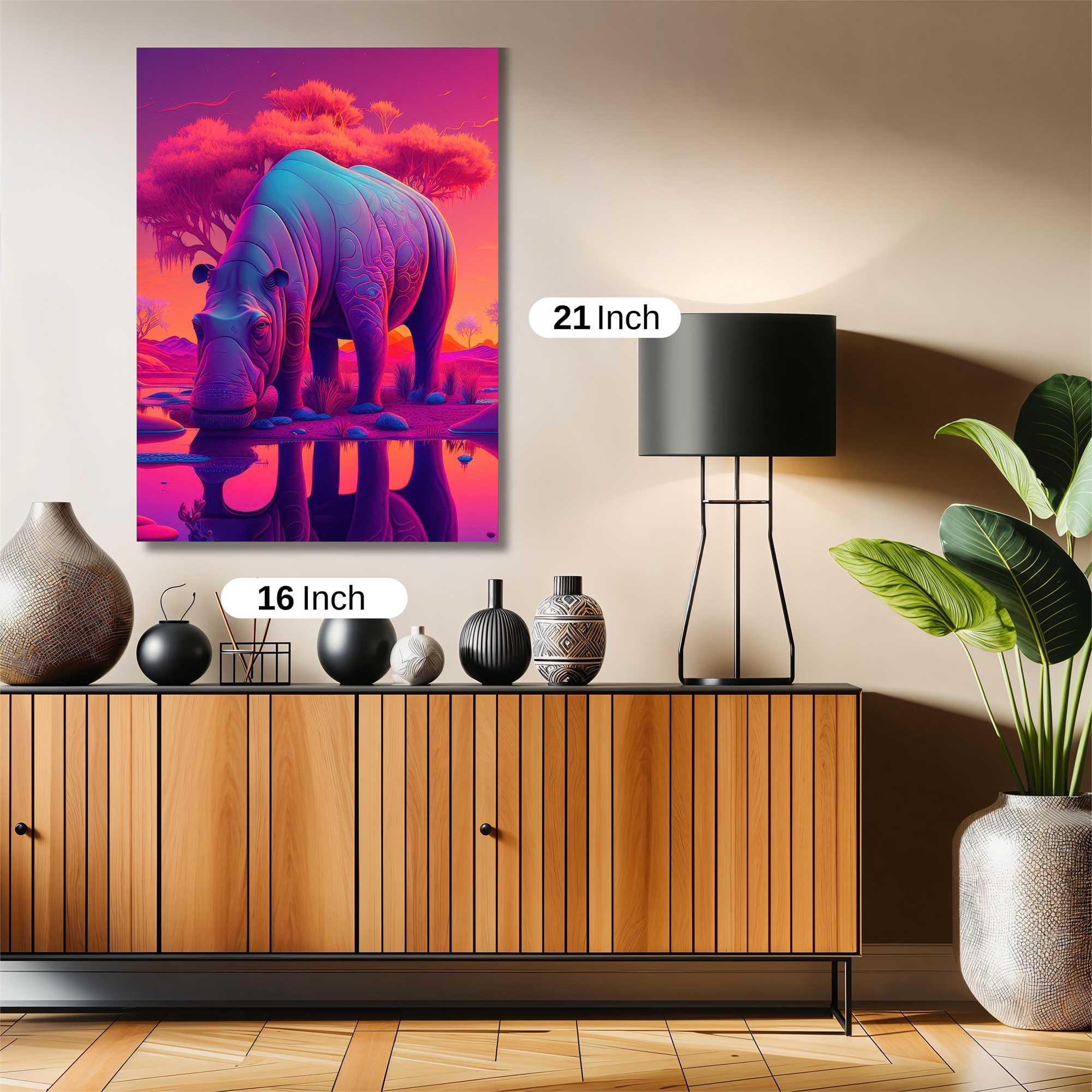 Hippo Serenity Safe Wall Magnetic / M