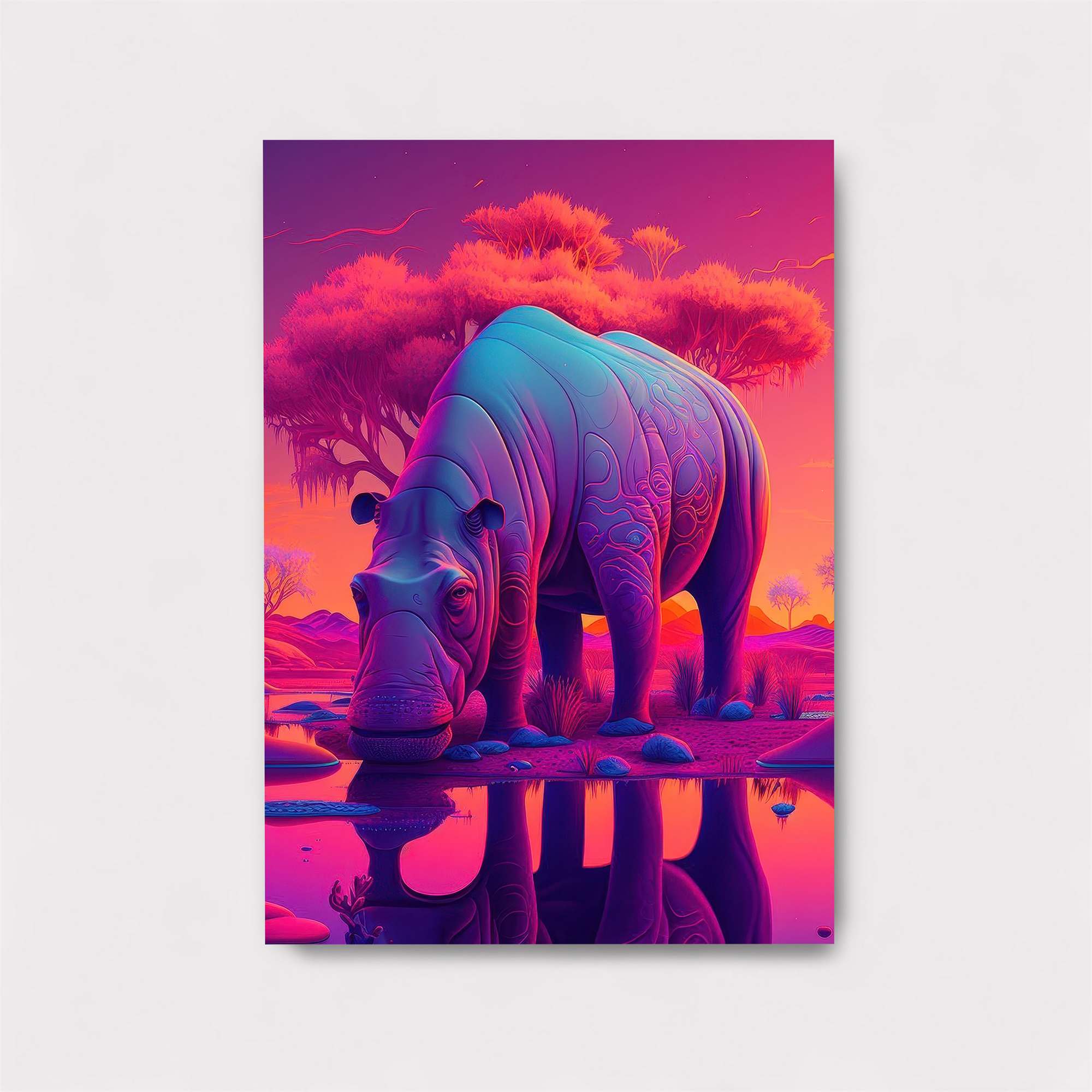 Hippo Serenity Safe Wall Magnetic / M