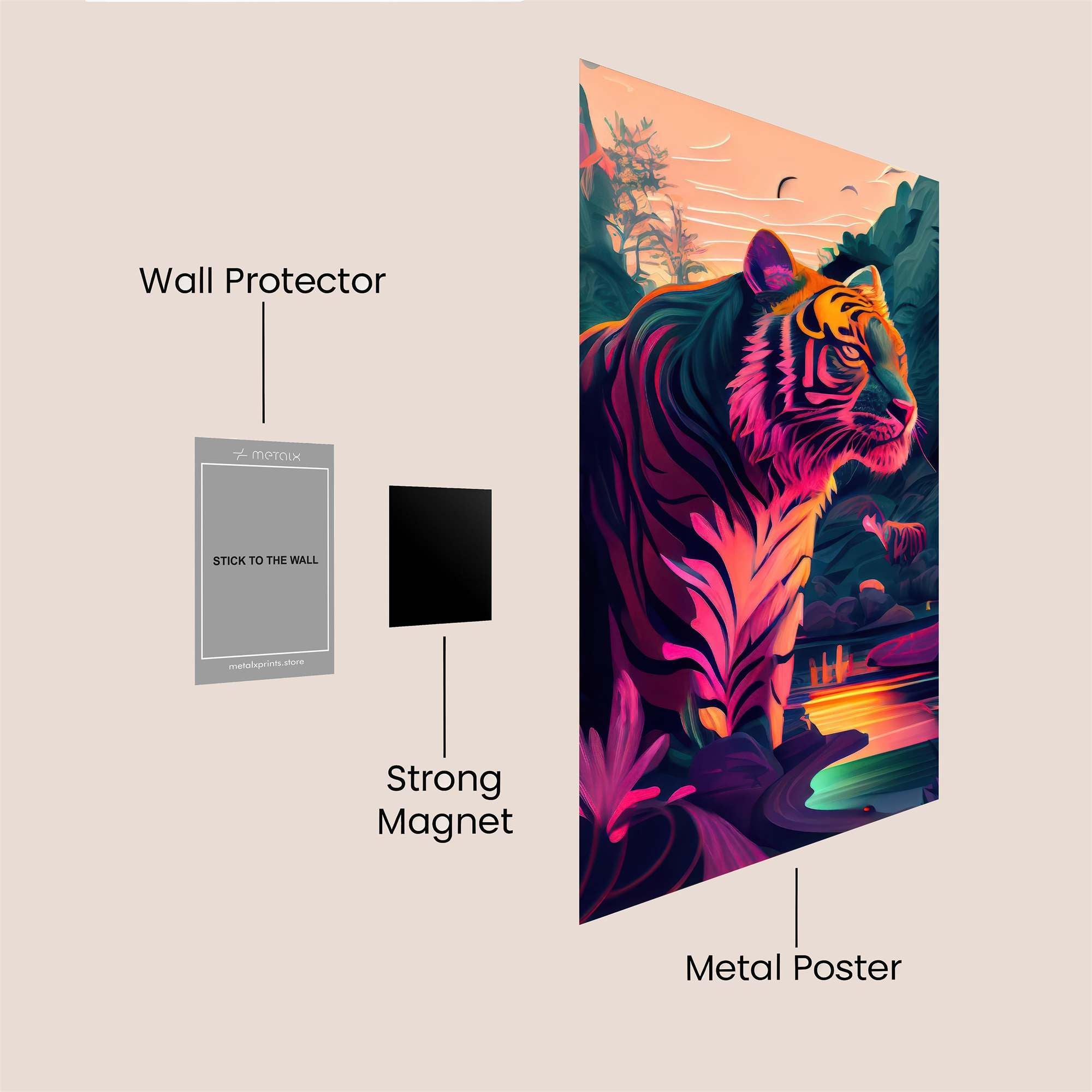 Cyber Solitude Safe Wall Magnetic / M