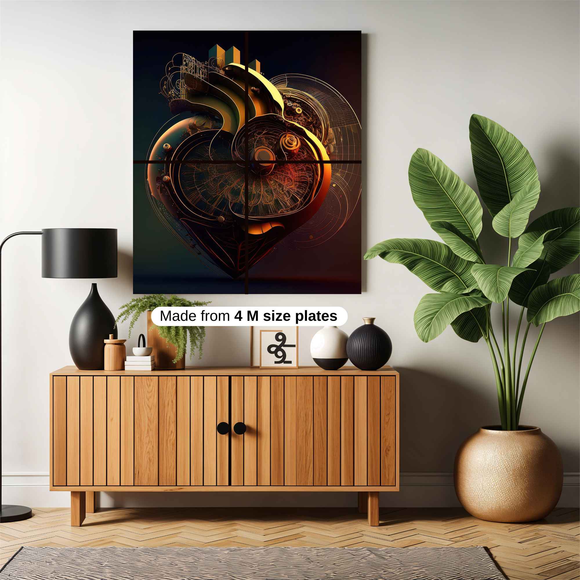 Heartforge Enigma Safe Wall Magnetic / M