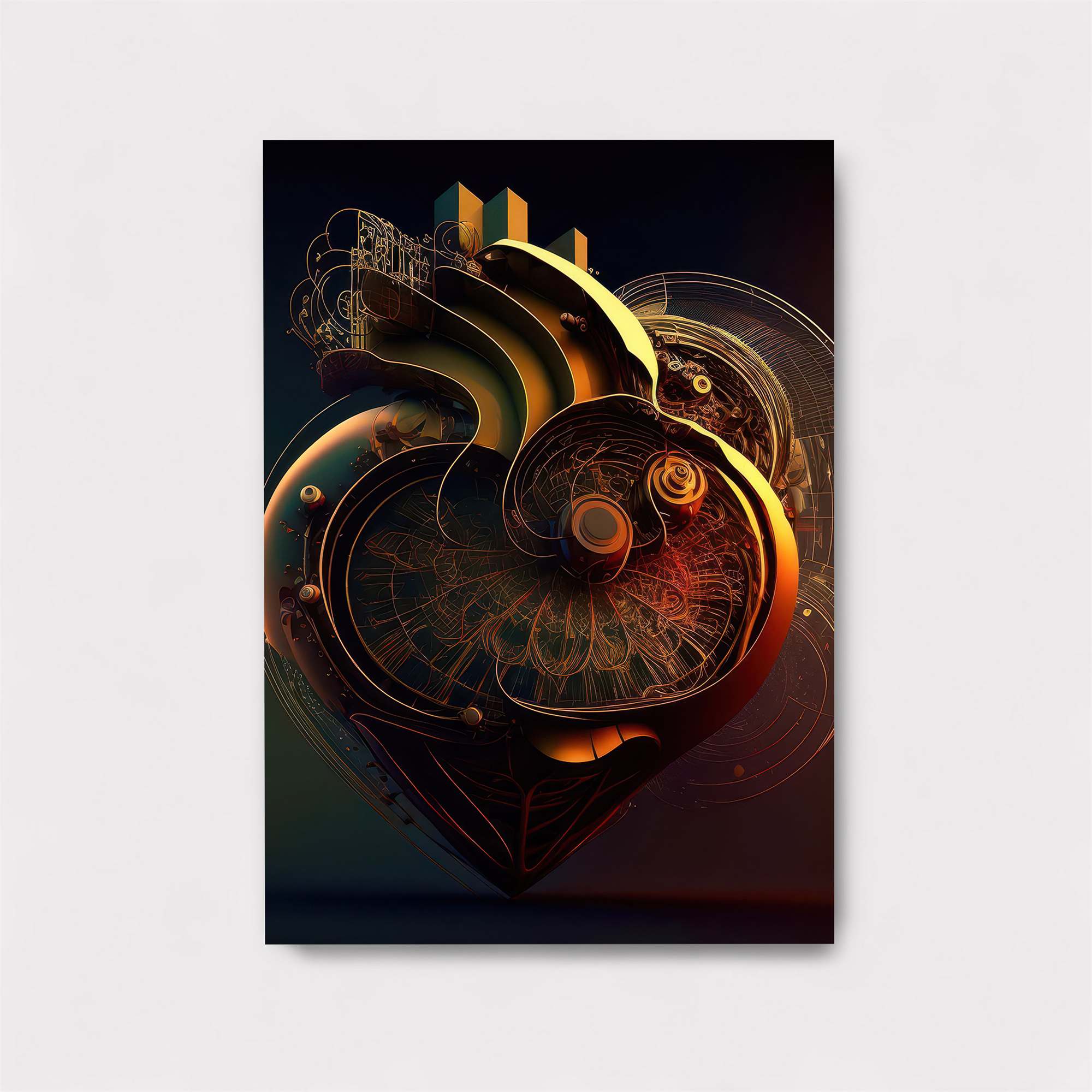 Heartforge Enigma Safe Wall Magnetic / M